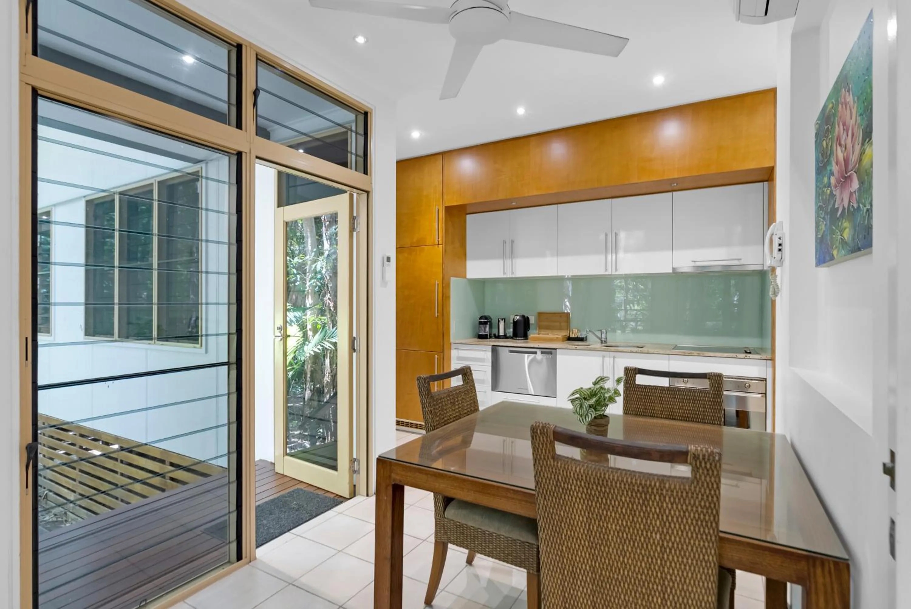 Kitchen or kitchenette in Sanctuary Palm Cove
