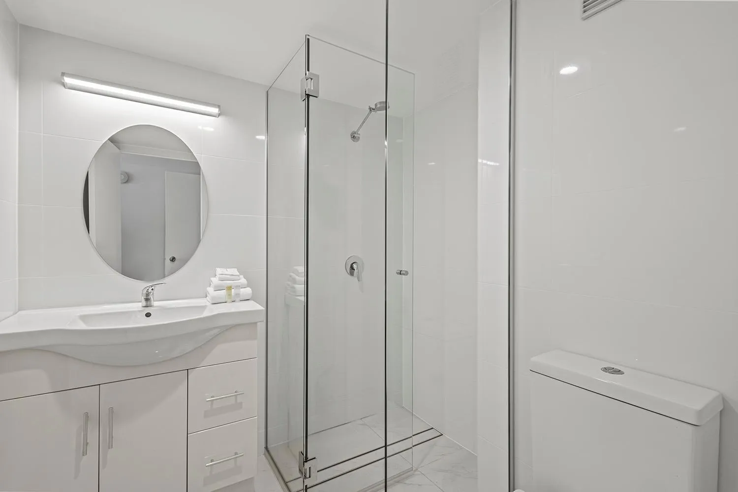 Bathroom in Malibu Apartments