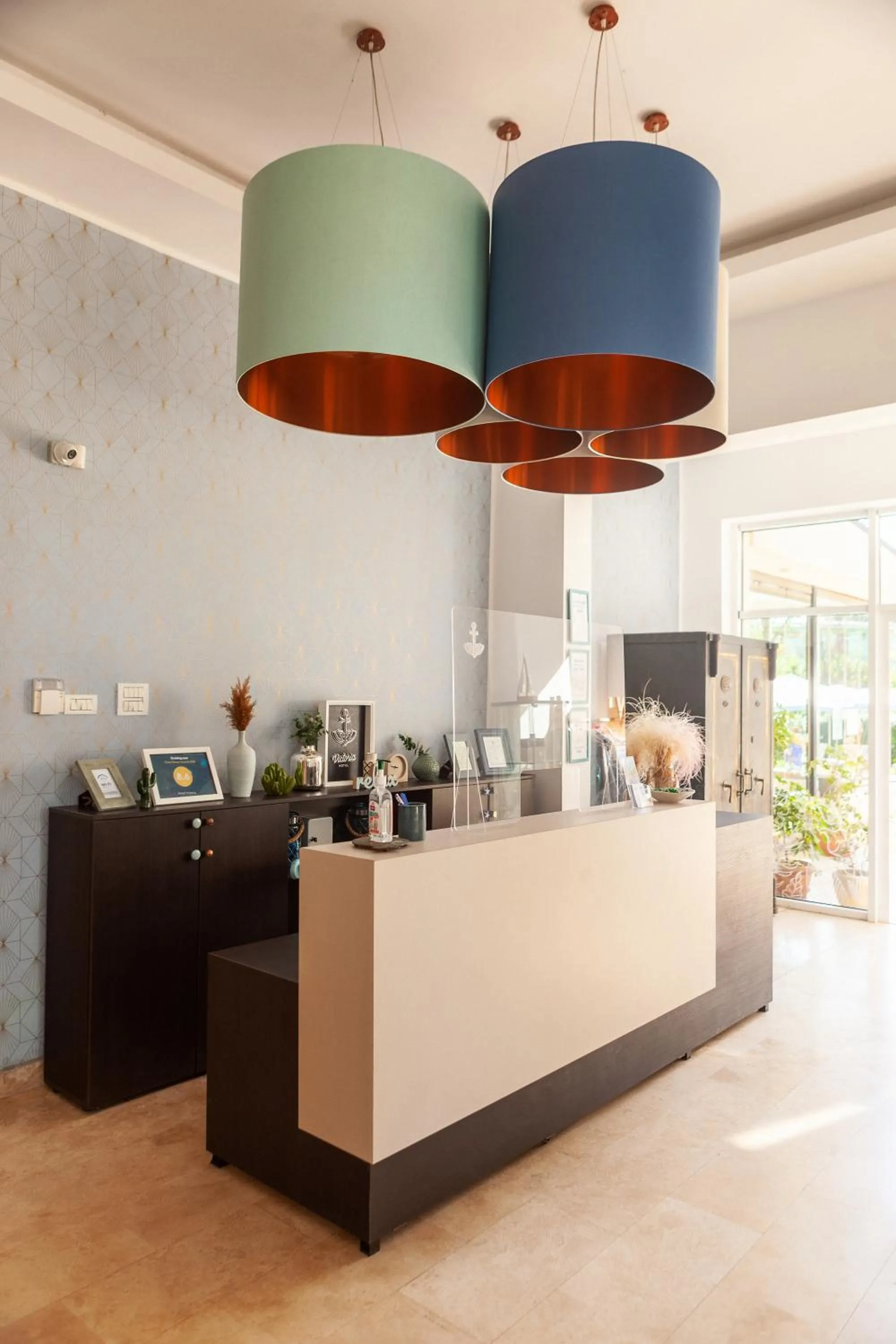 Lobby or reception in Hotel Victoria