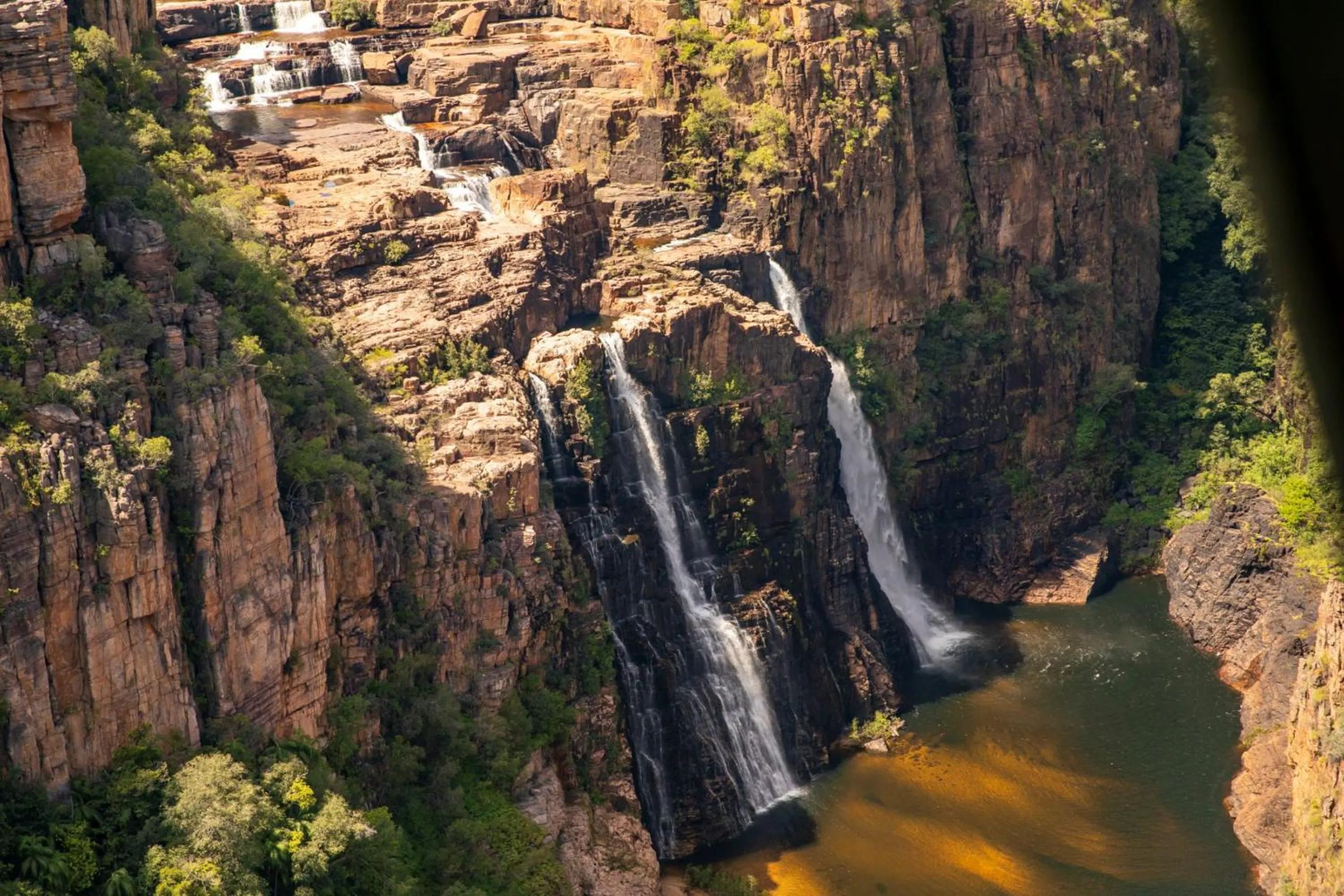 Natural landscape in Cooinda Lodge Kakadu