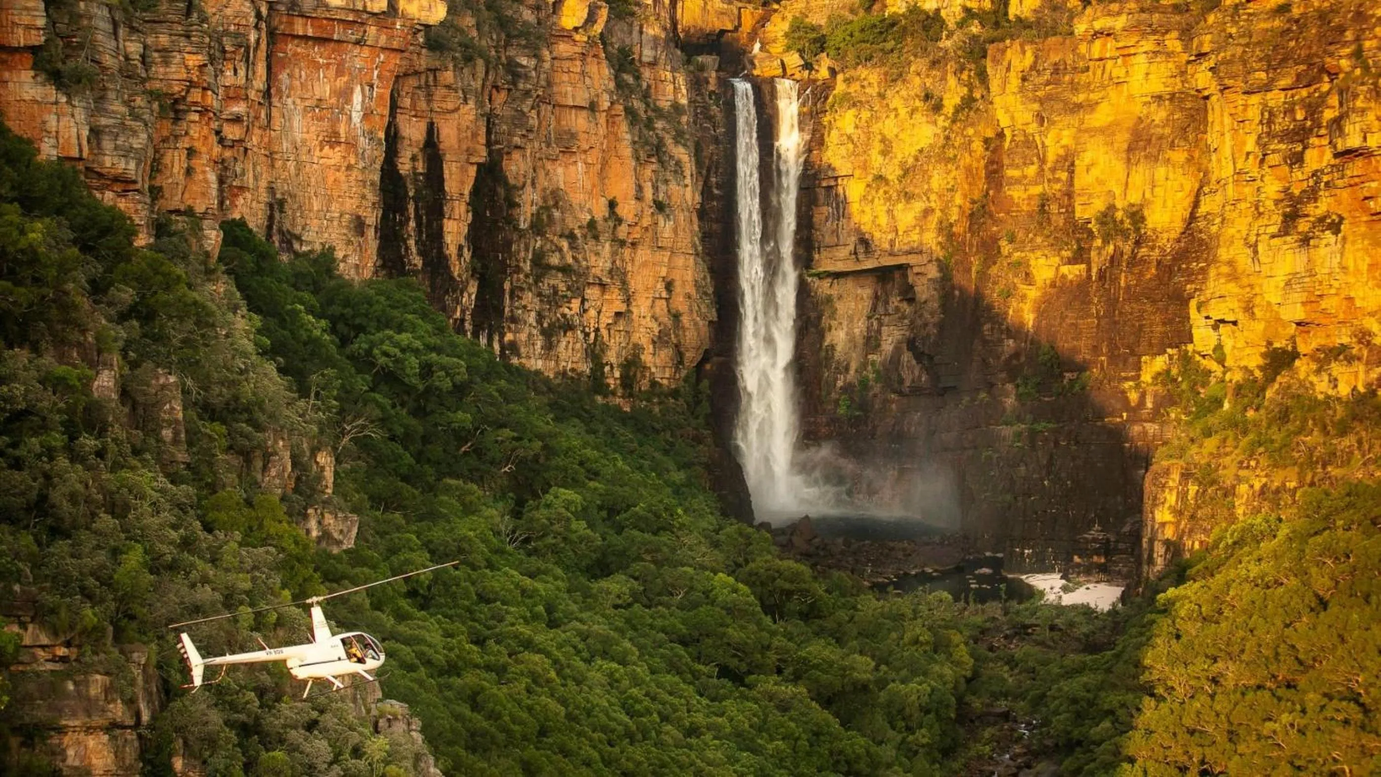 Natural landscape in Cooinda Lodge Kakadu