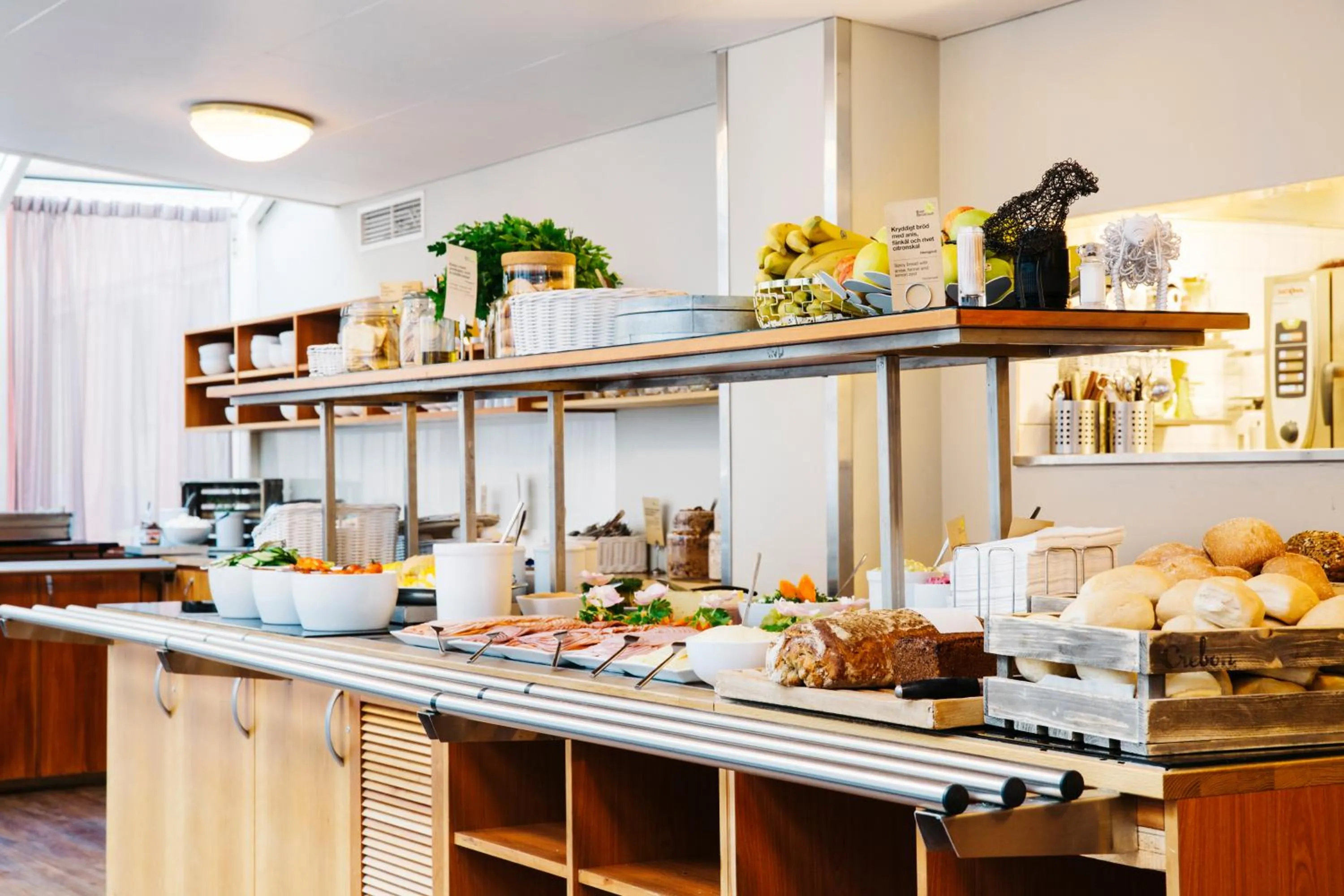 Buffet breakfast in Best Western Kom Hotel Stockholm