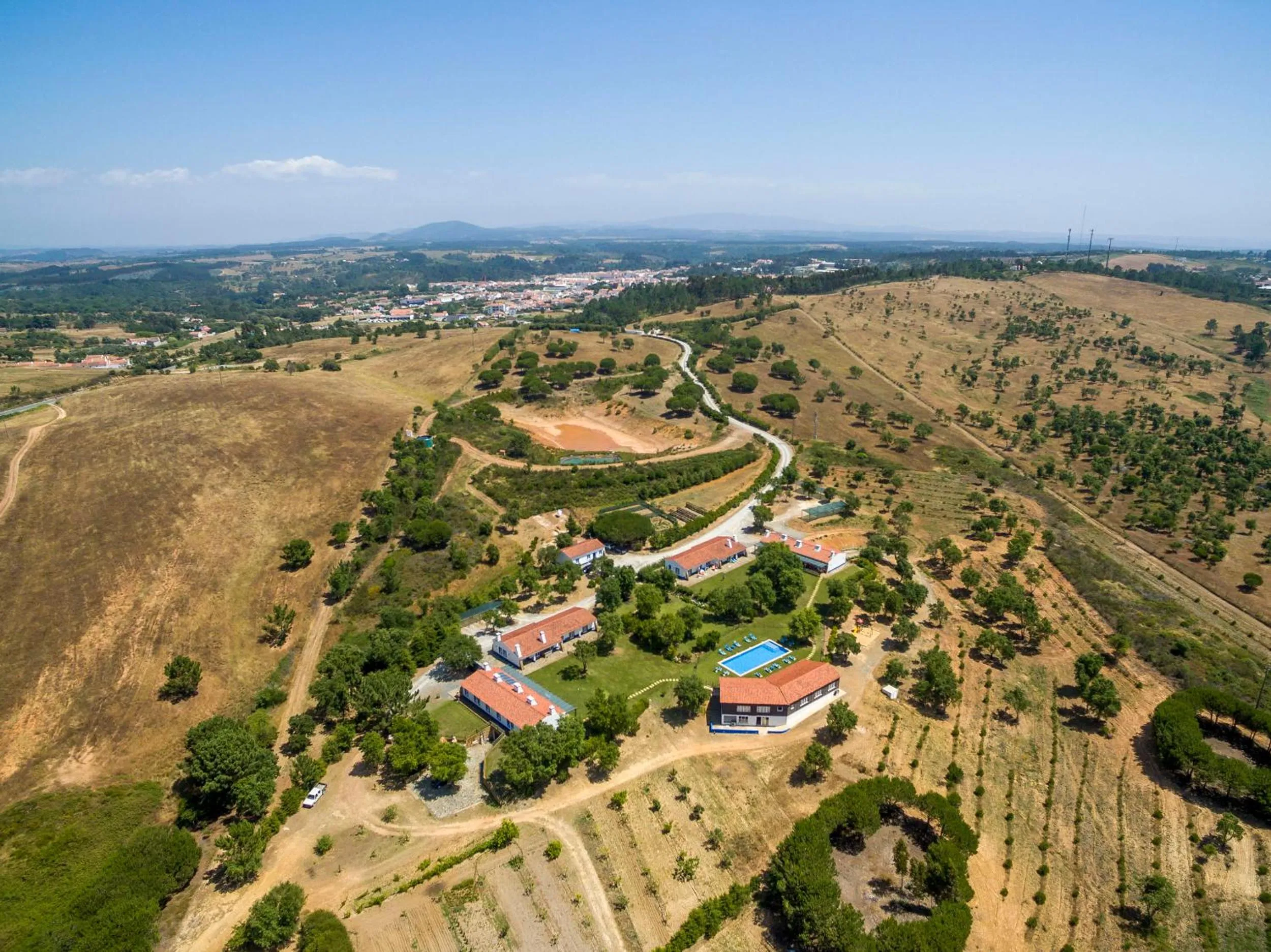 Bird's eye view in Monte Da Galrixa