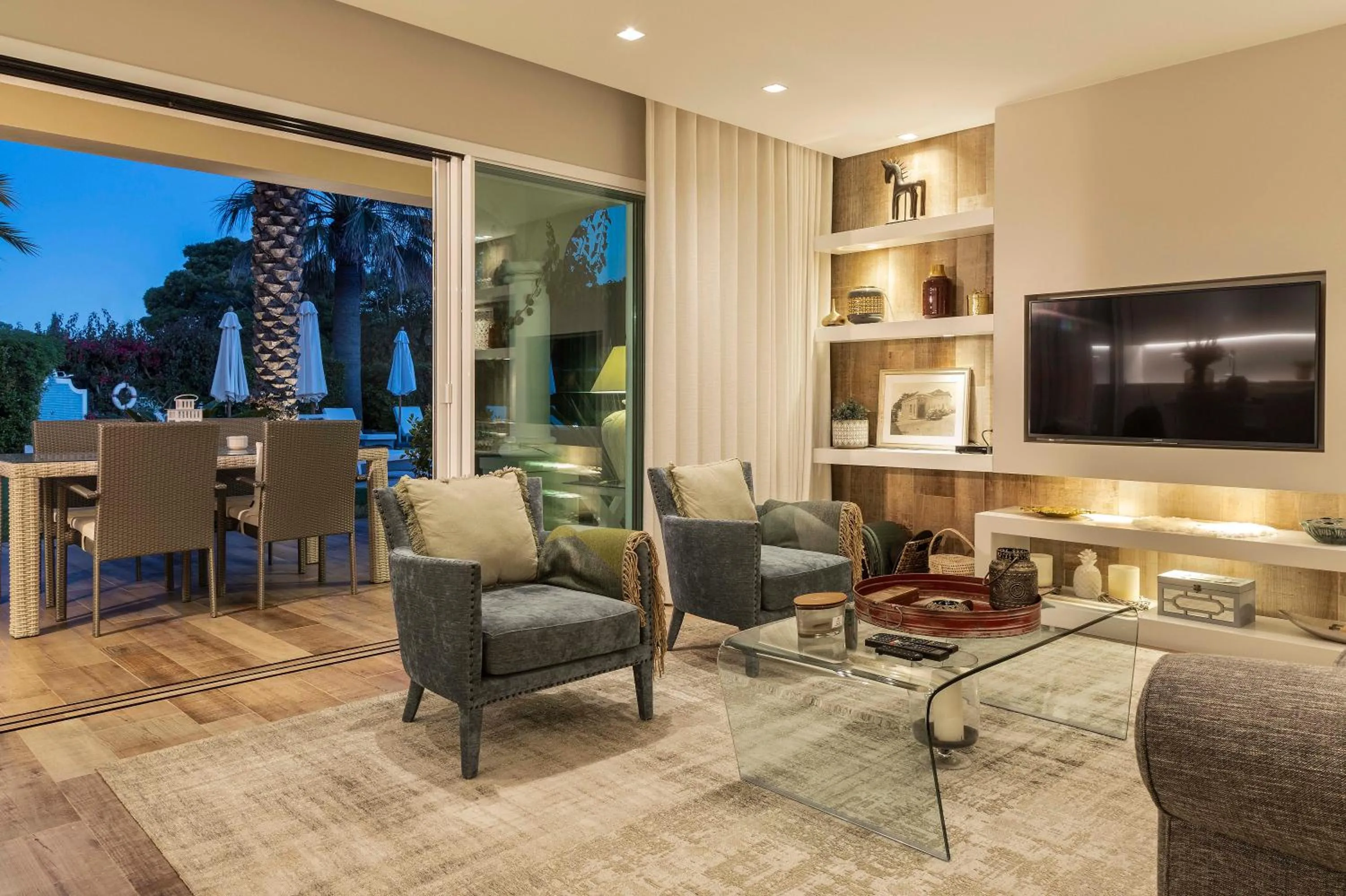 Living room in Vila Balaia - Luxury Boutique Villas