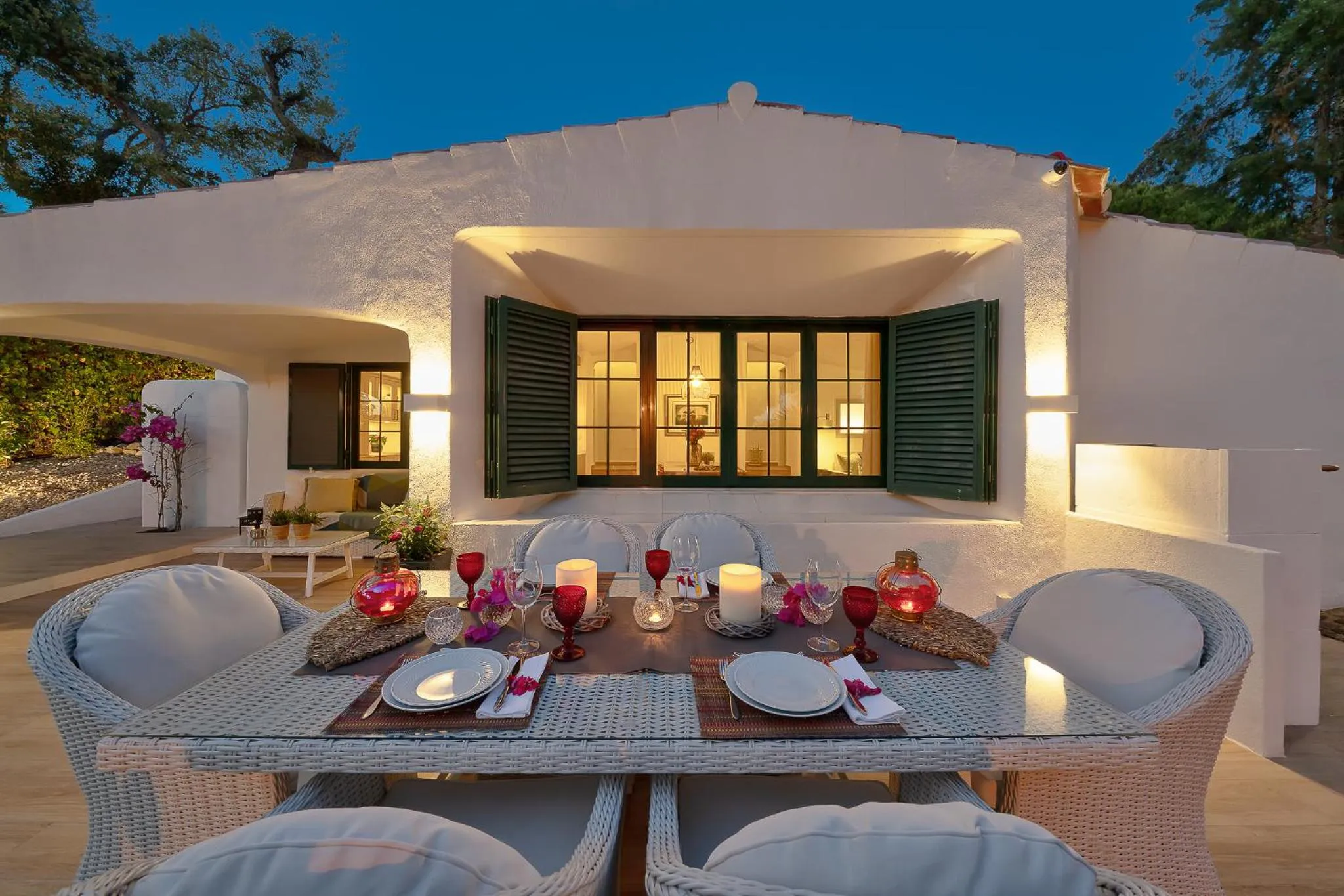 Dining area in Vila Balaia - Luxury Boutique Villas