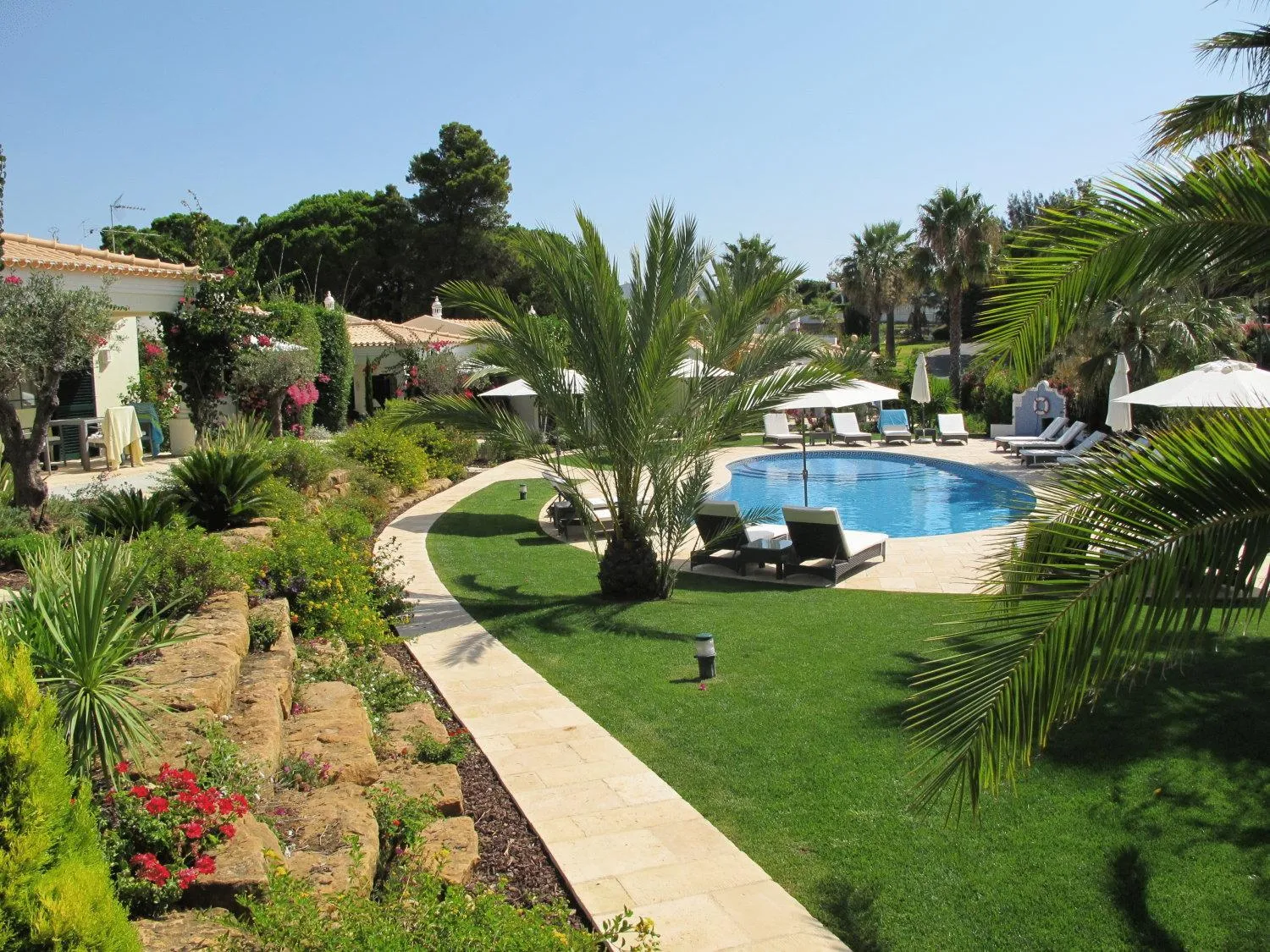 Swimming pool in Vila Balaia - Luxury Boutique Villas