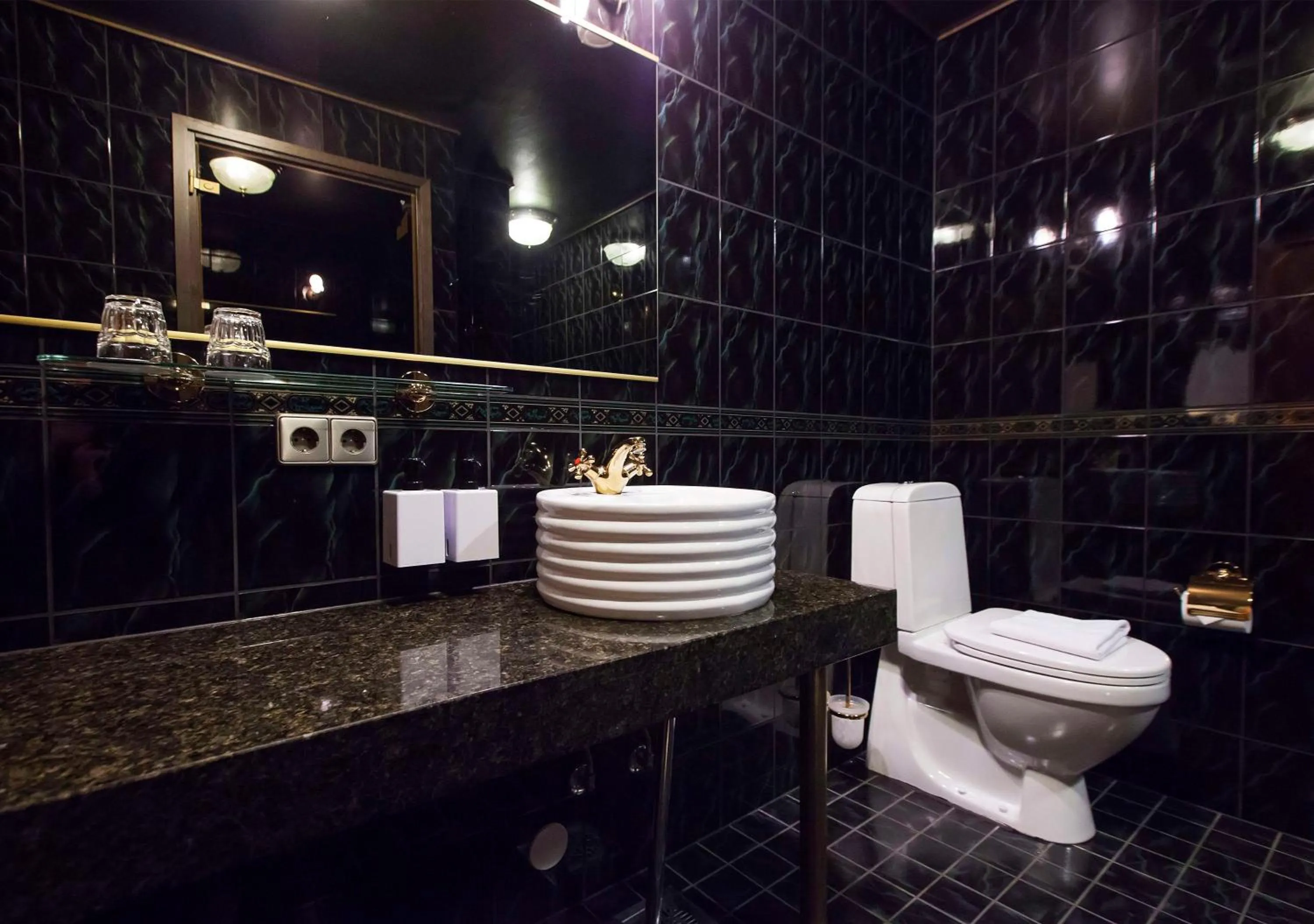 Bathroom in Scandic Vaasa