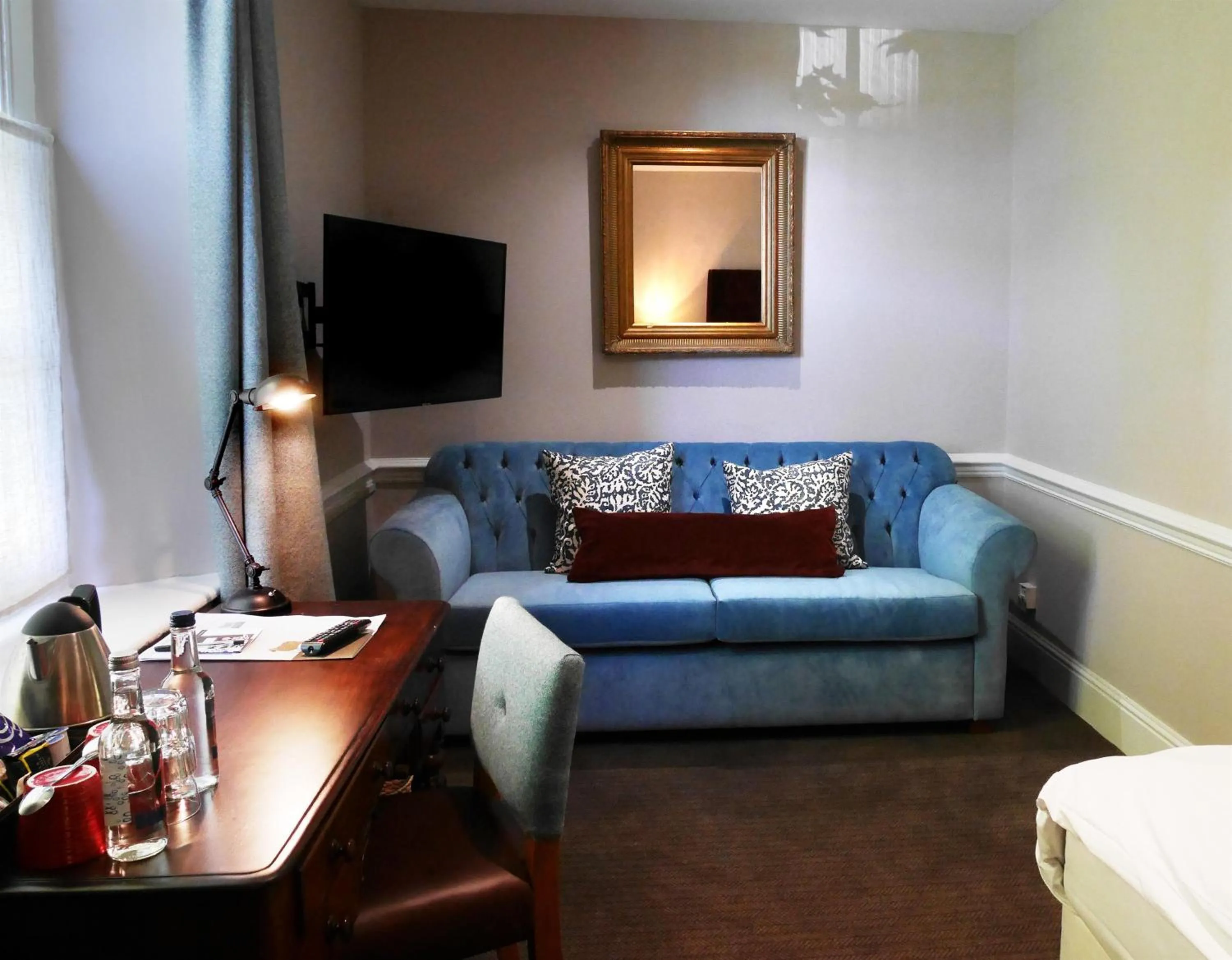 Seating area in The Fleece