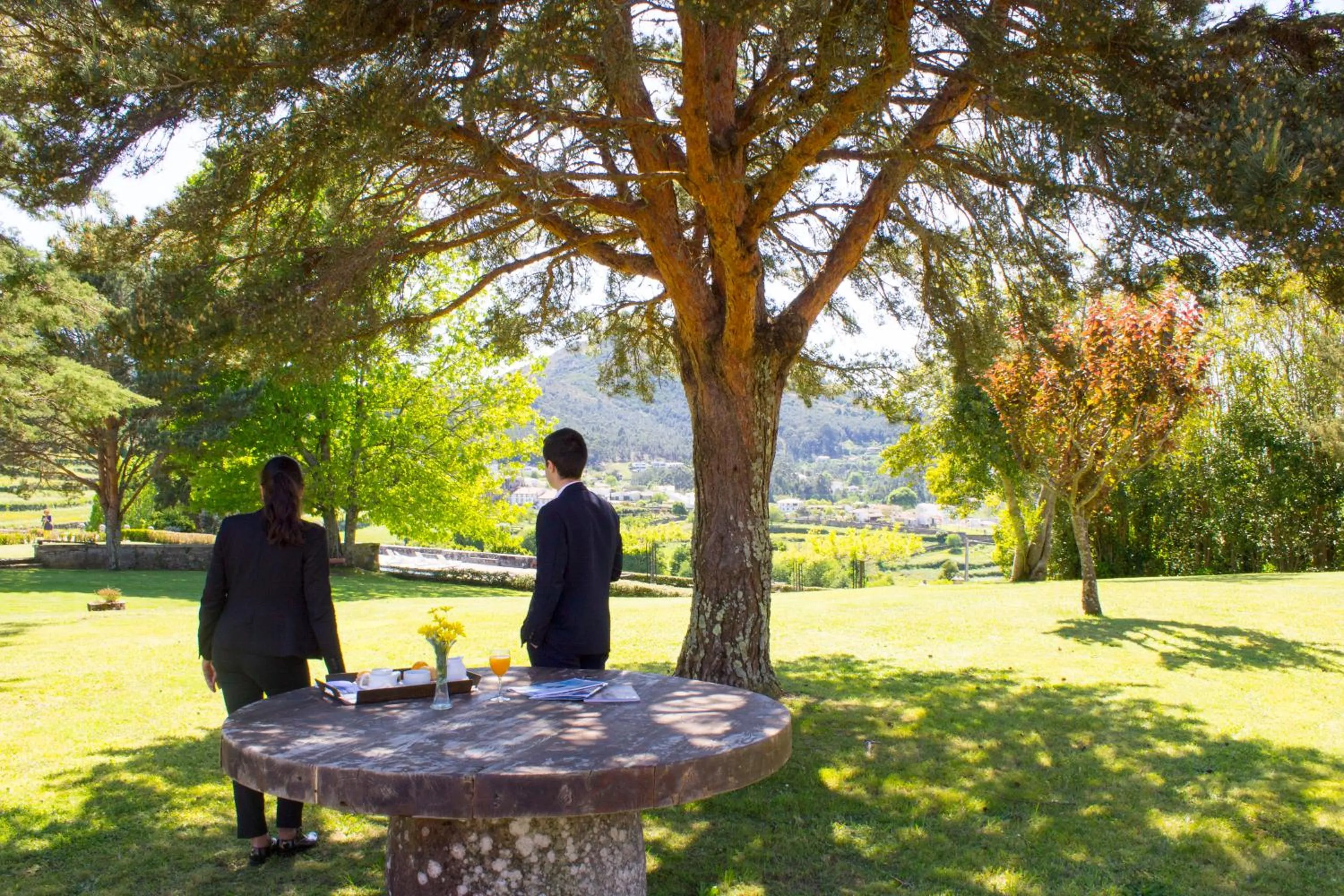 Garden in Boega Hotel
