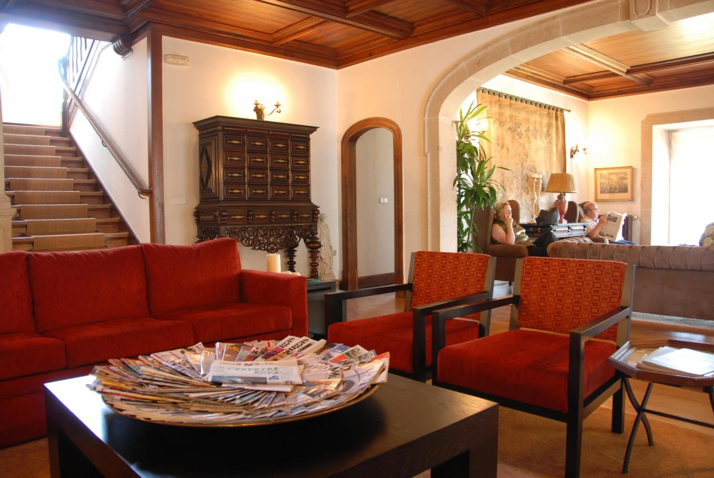 Lobby or reception in Boega Hotel