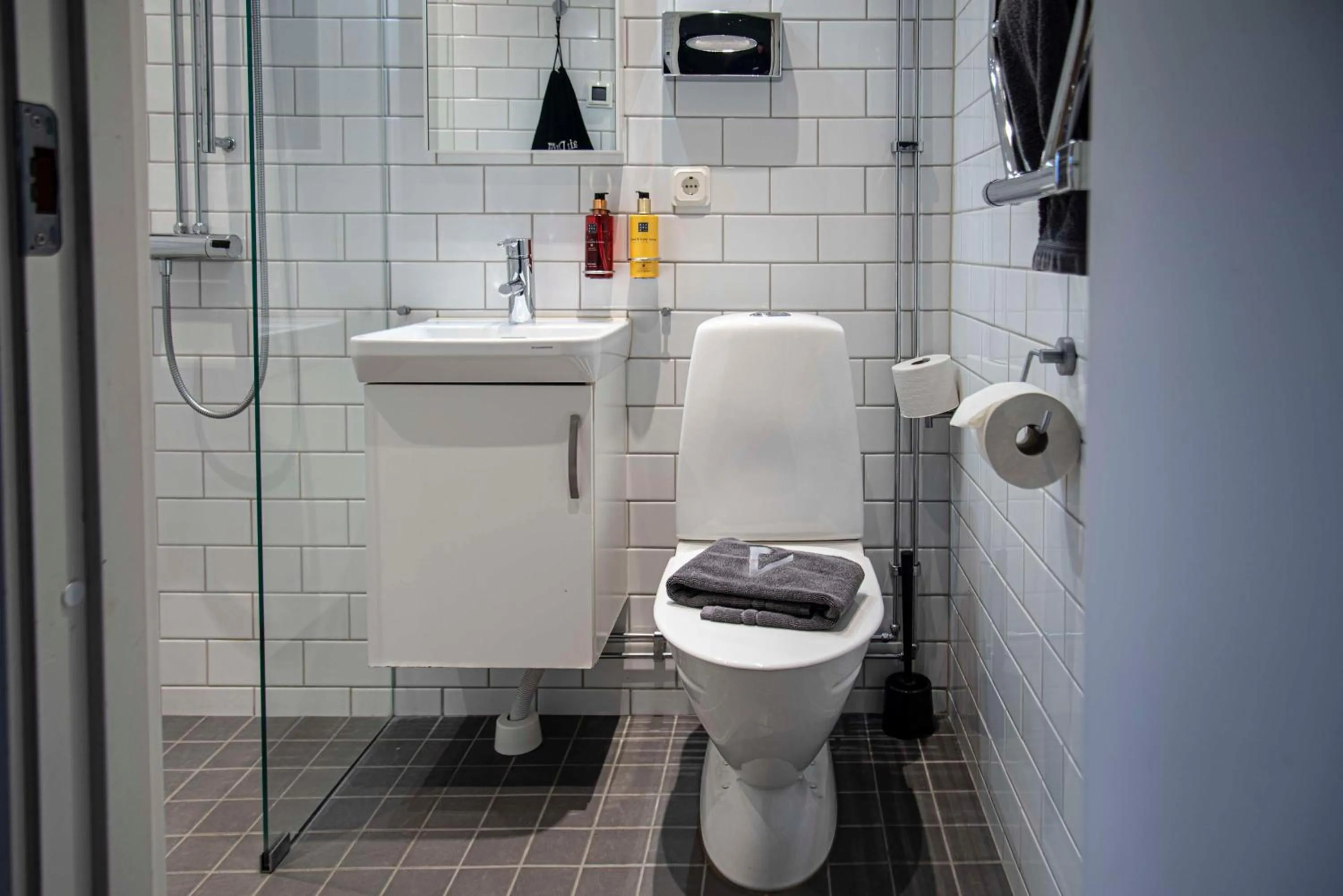 Bathroom in V Hotel Helsingborg; BW Premier Collection