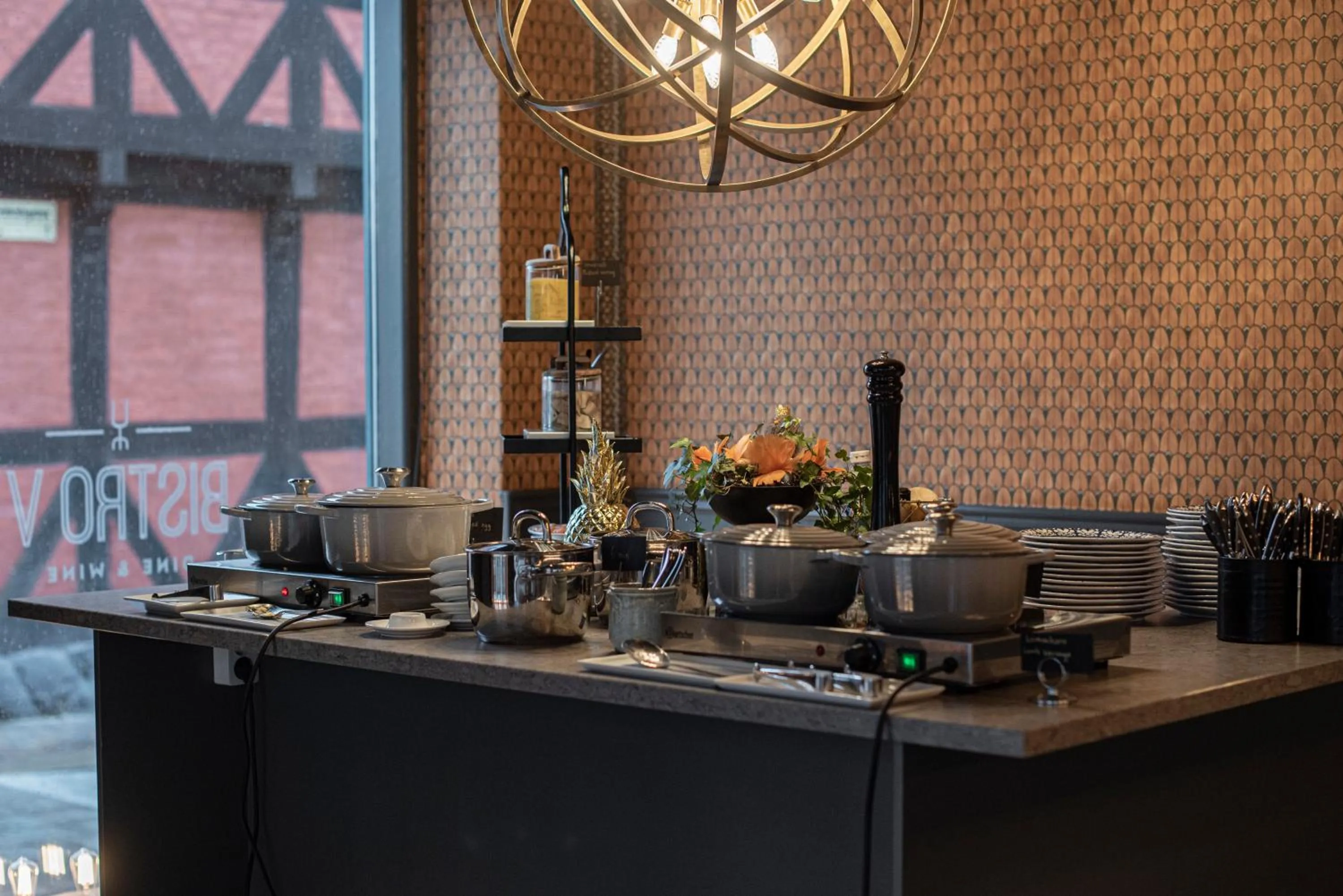 Buffet breakfast in V Hotel Helsingborg; BW Premier Collection