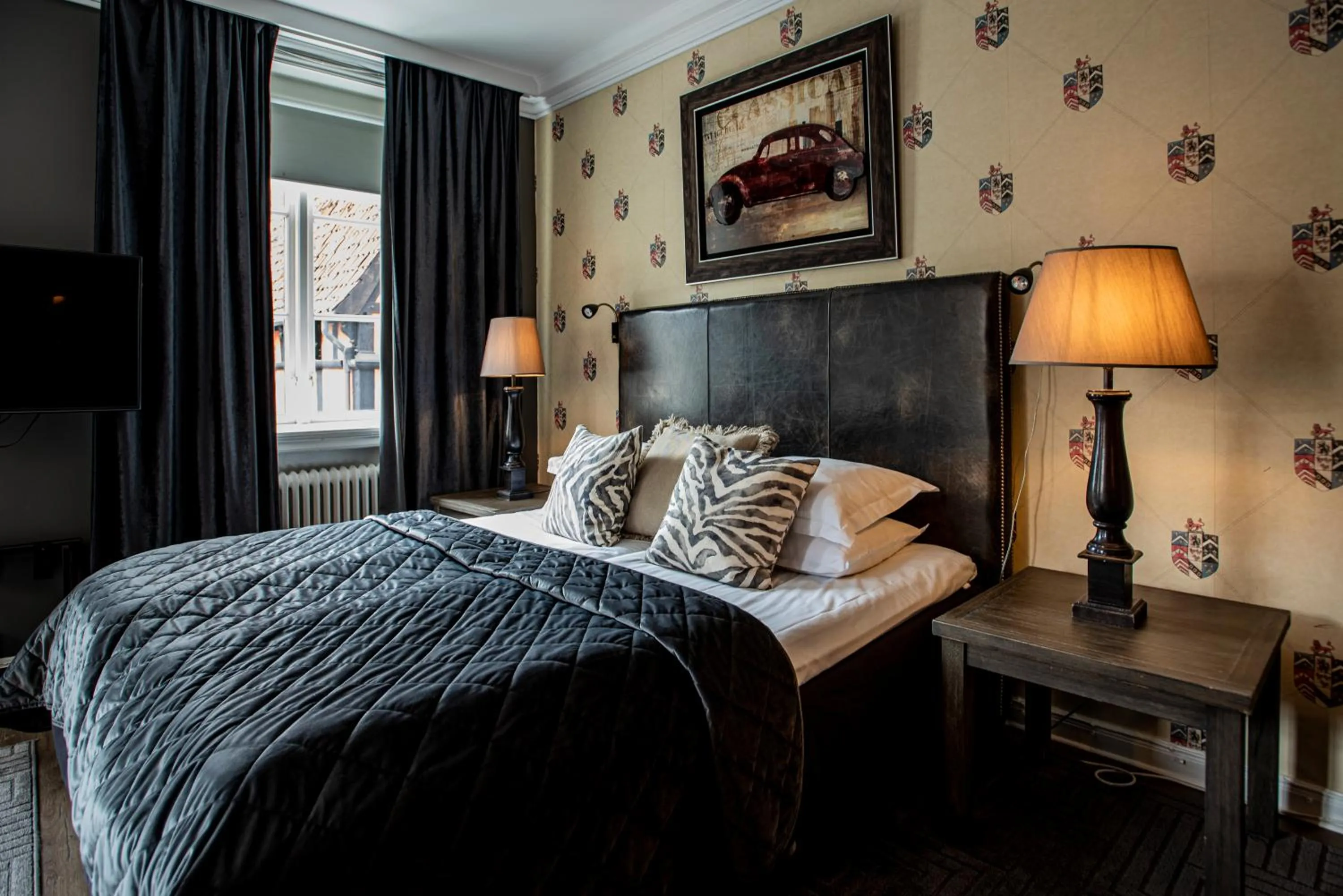 Photo of the whole room, Bed in V Hotel Helsingborg; BW Premier Collection