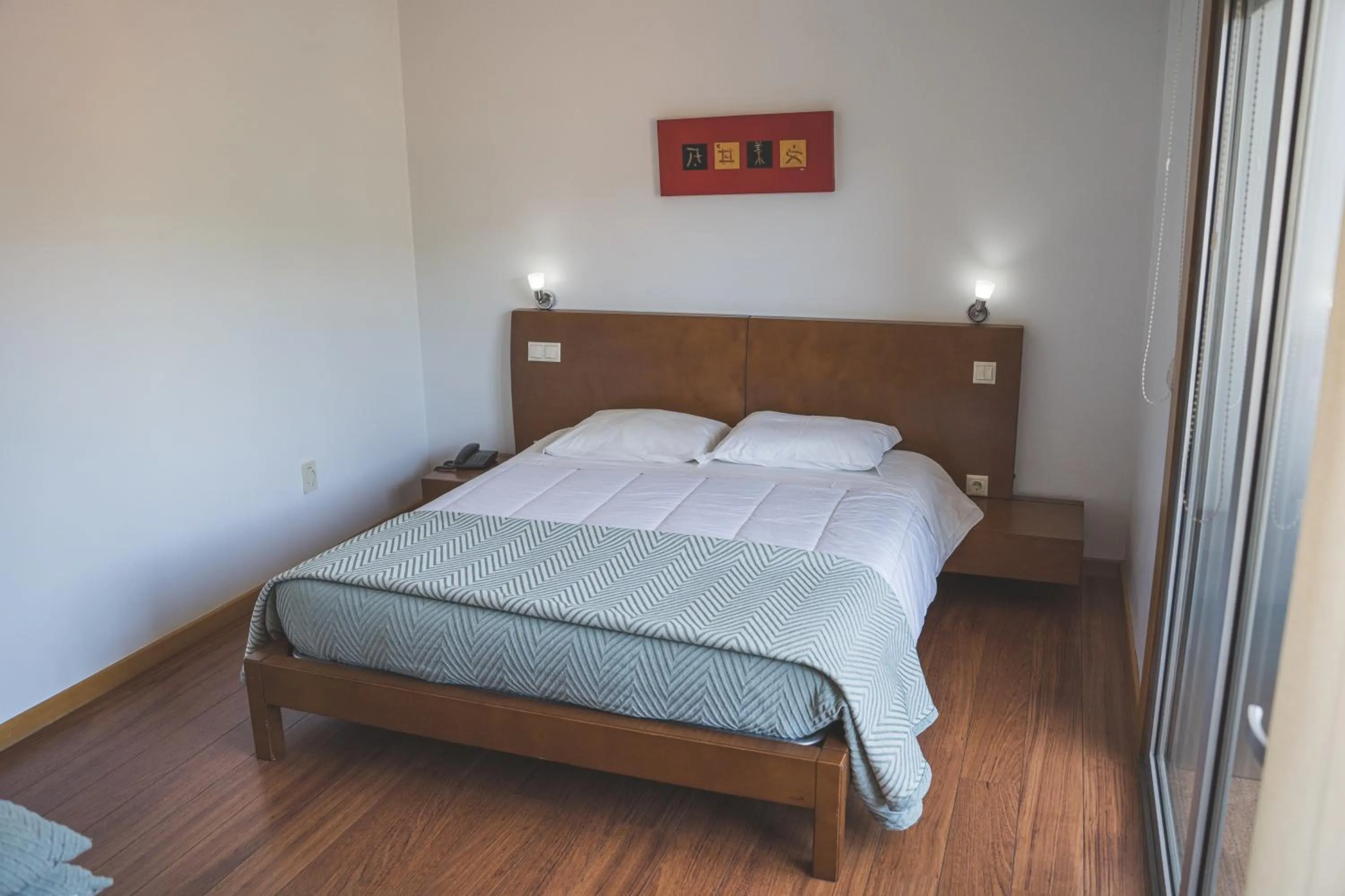 Bed in Hotel De Cerva