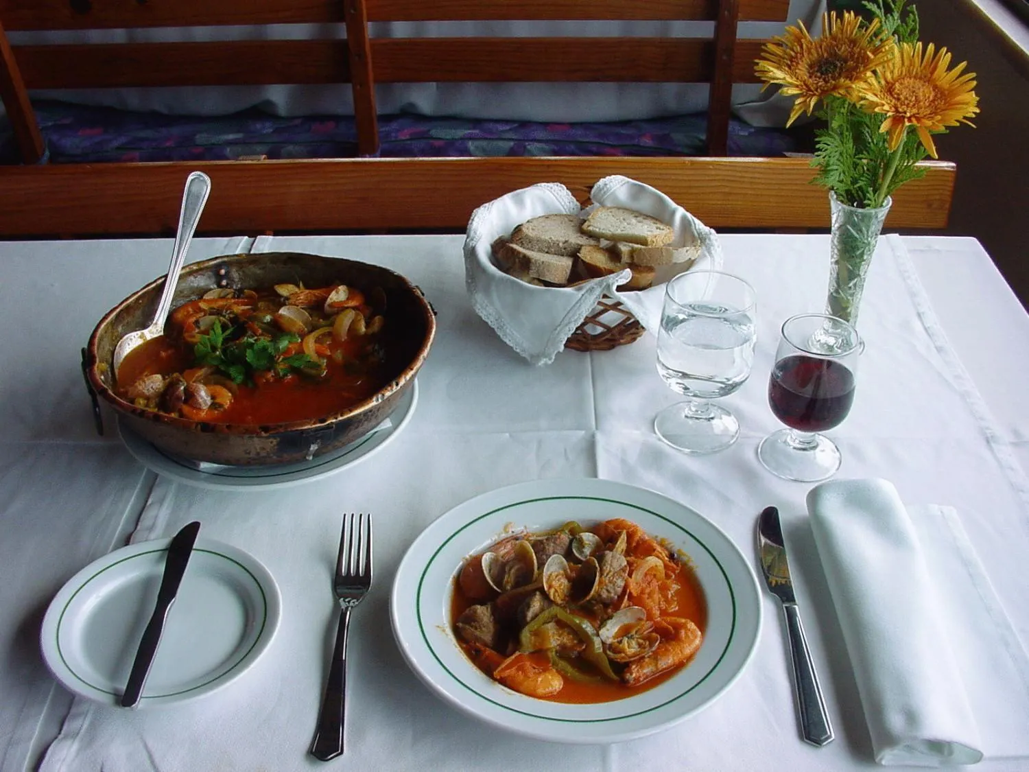 Food and drinks in Aeromar Beach Hotel