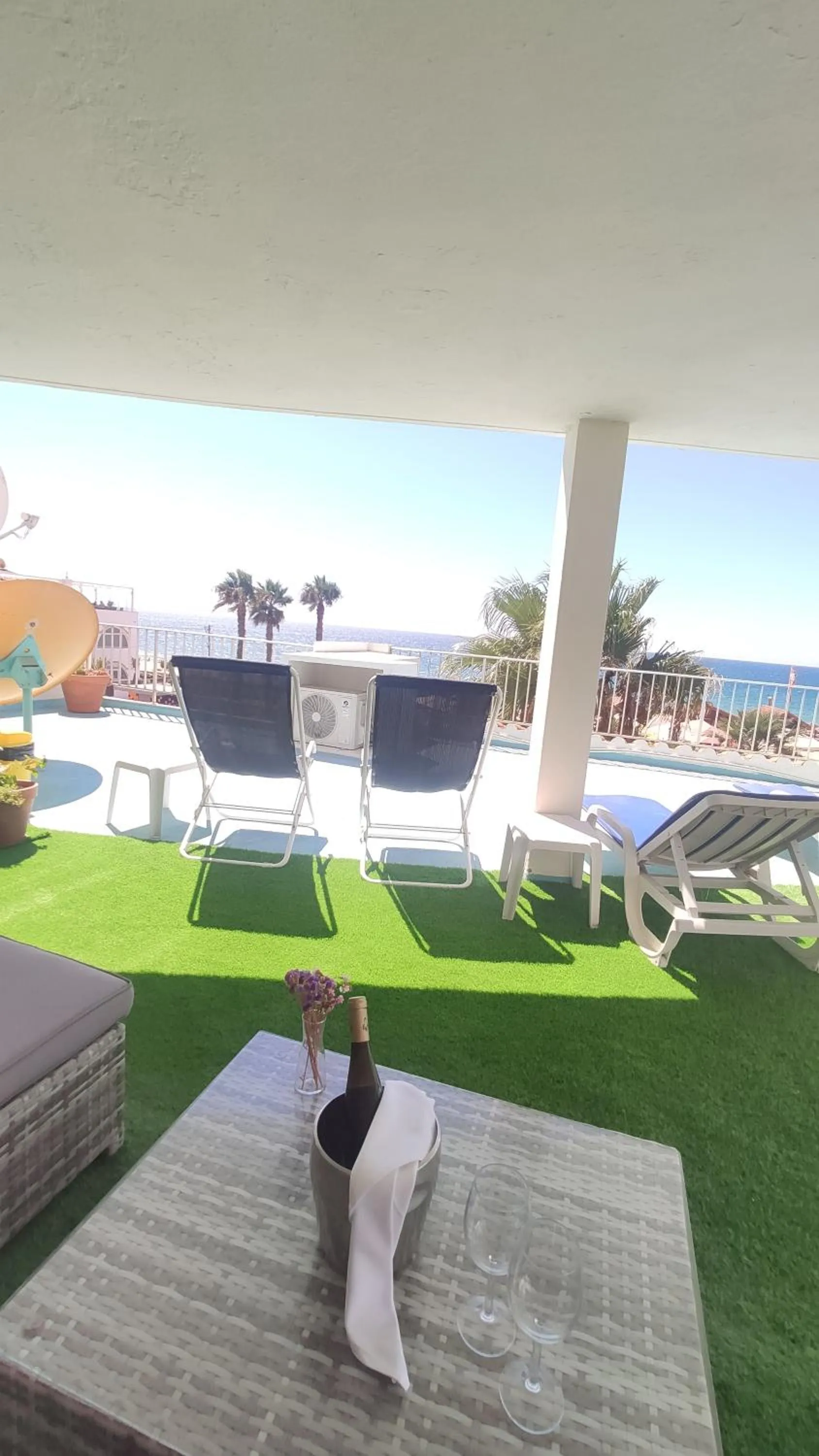 Solarium in Aeromar Beach Hotel