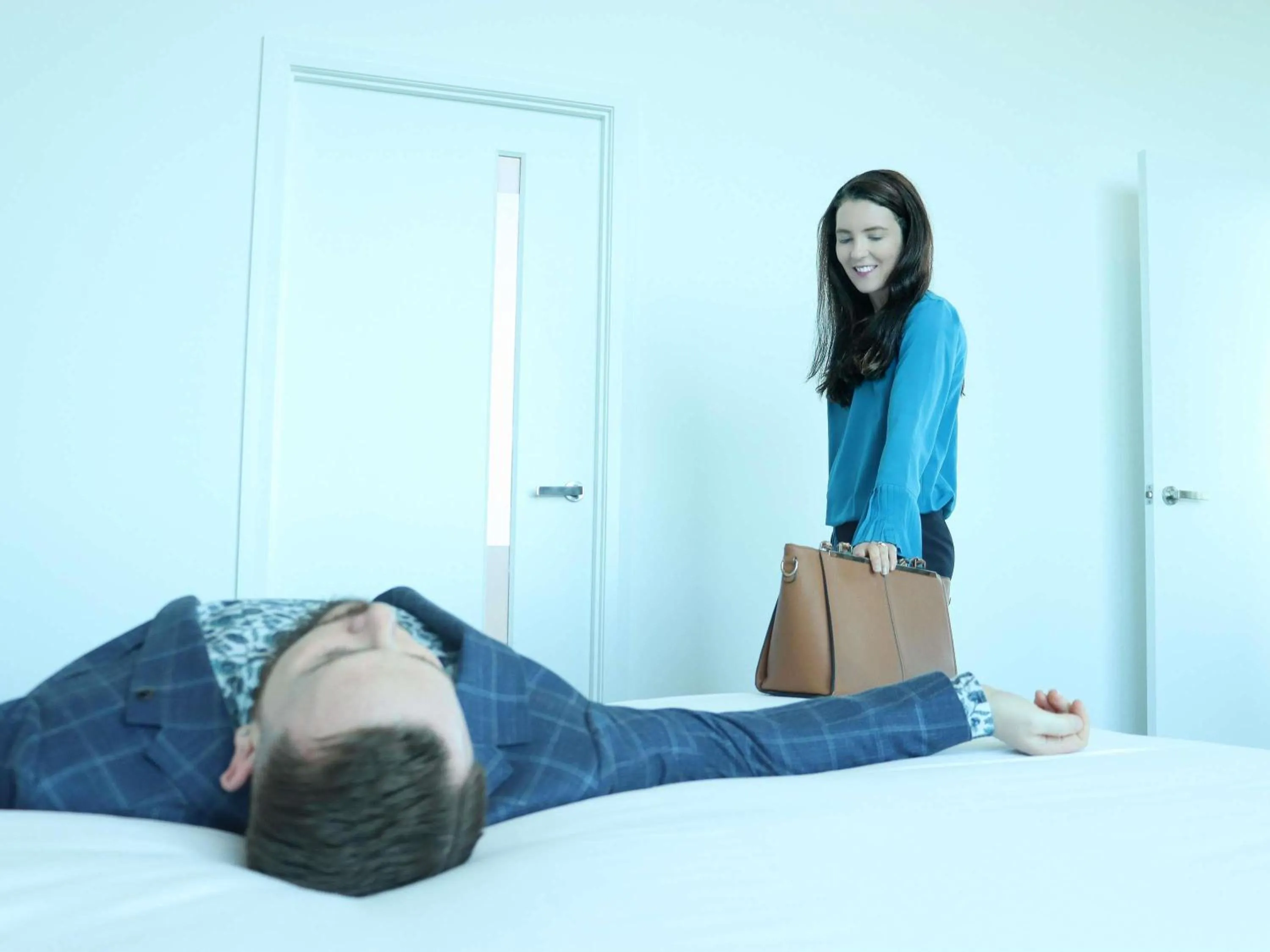 Property building, Bed in Novotel Brisbane Airport