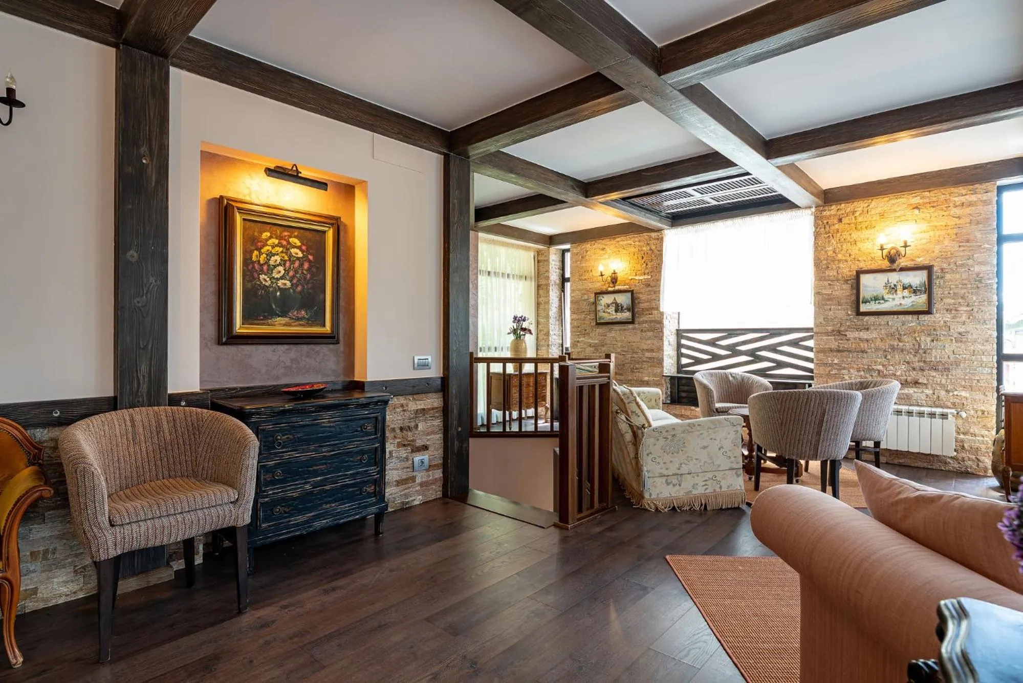 Living room in Casa Freya