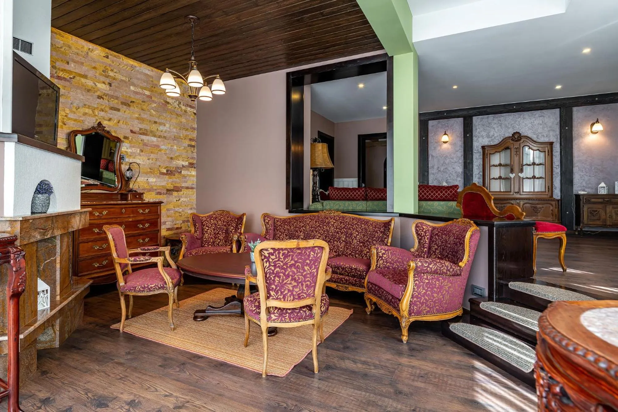 Living room in Casa Freya