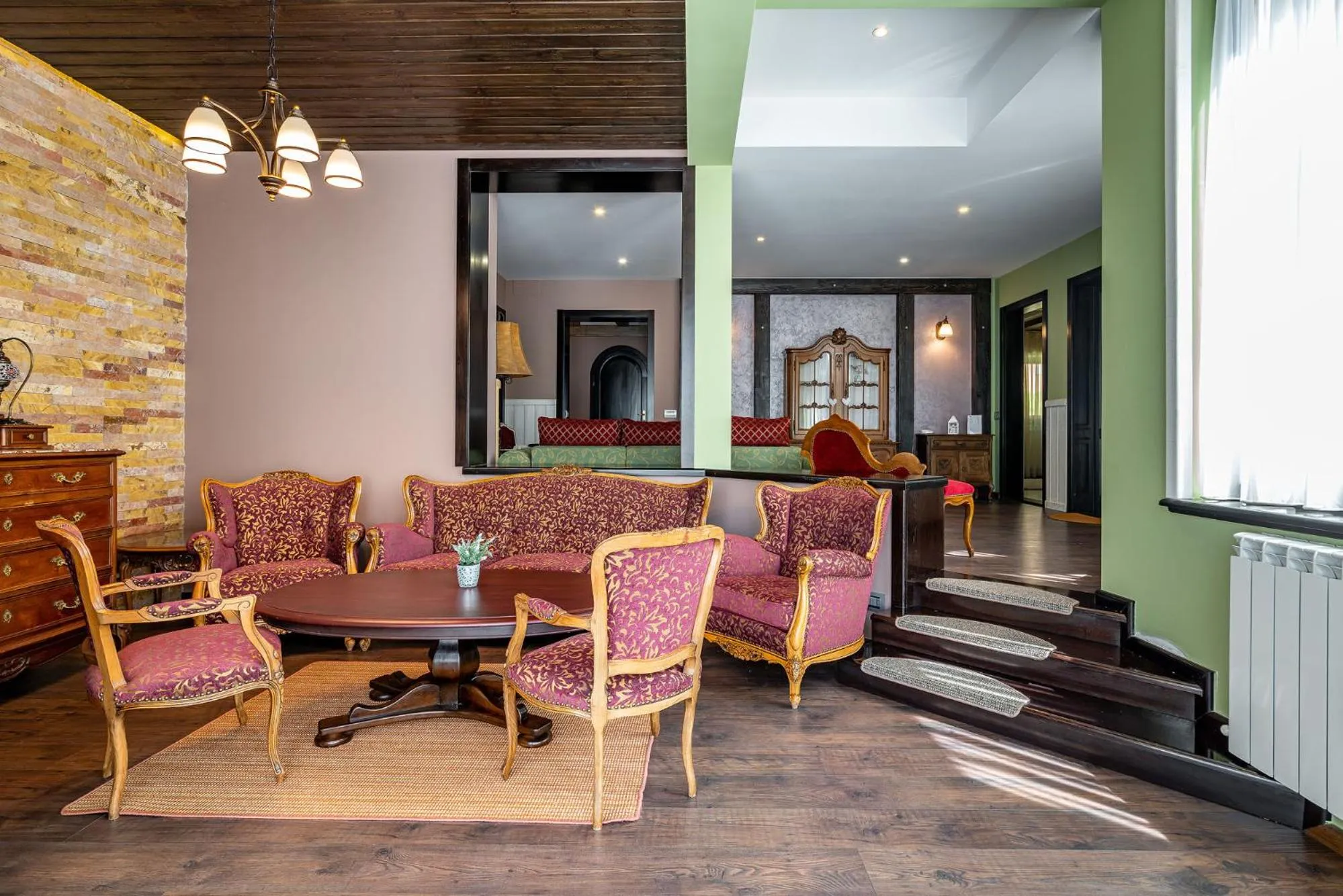 Living room in Casa Freya