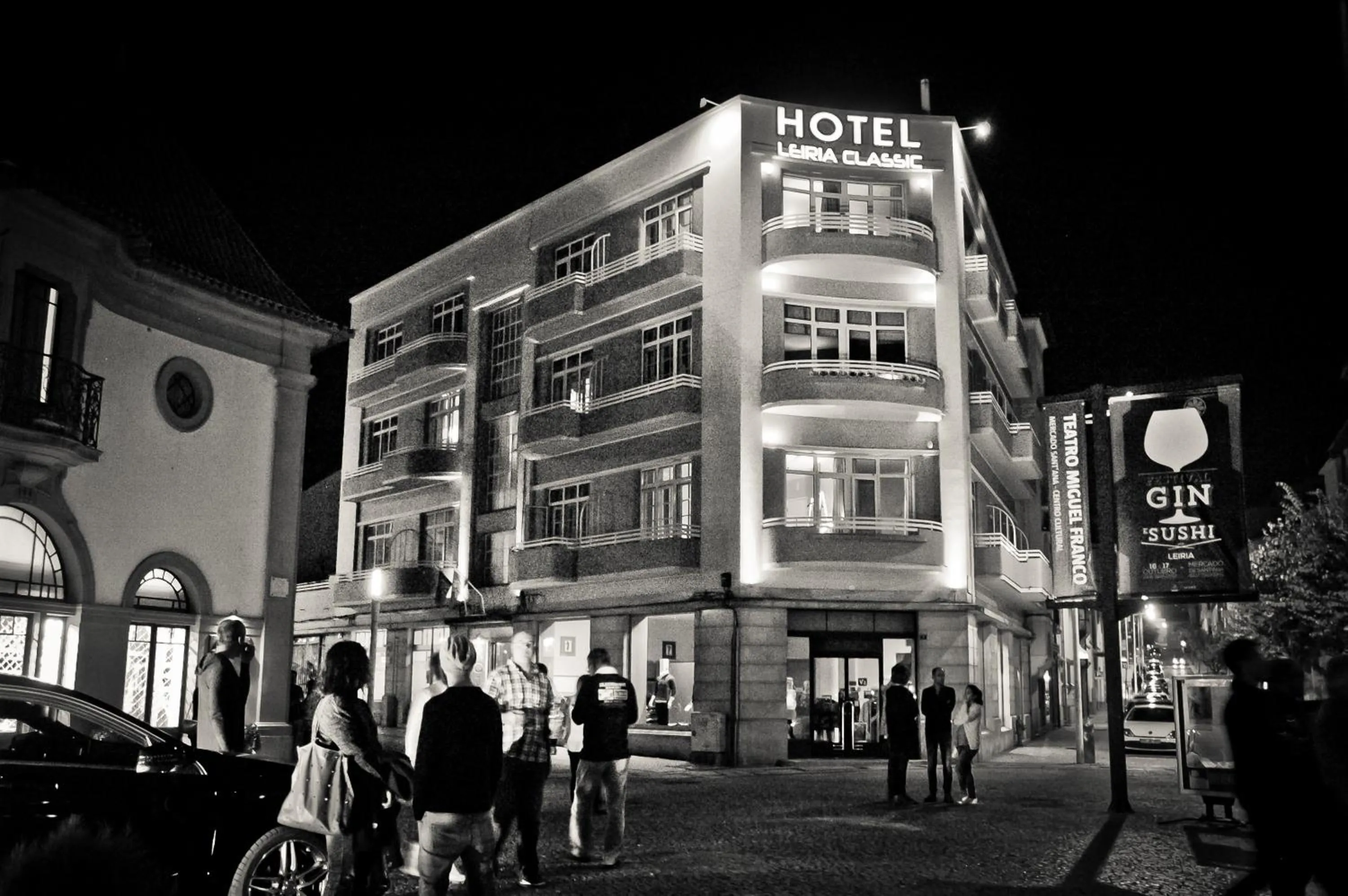 Facade/entrance in Hotel Leiria Classic
