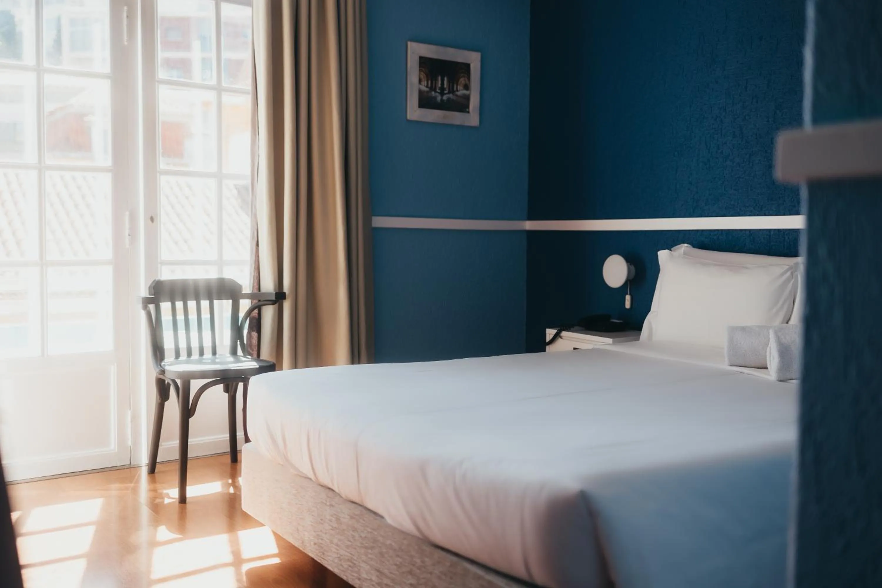 Bed in Hotel Leiria Classic