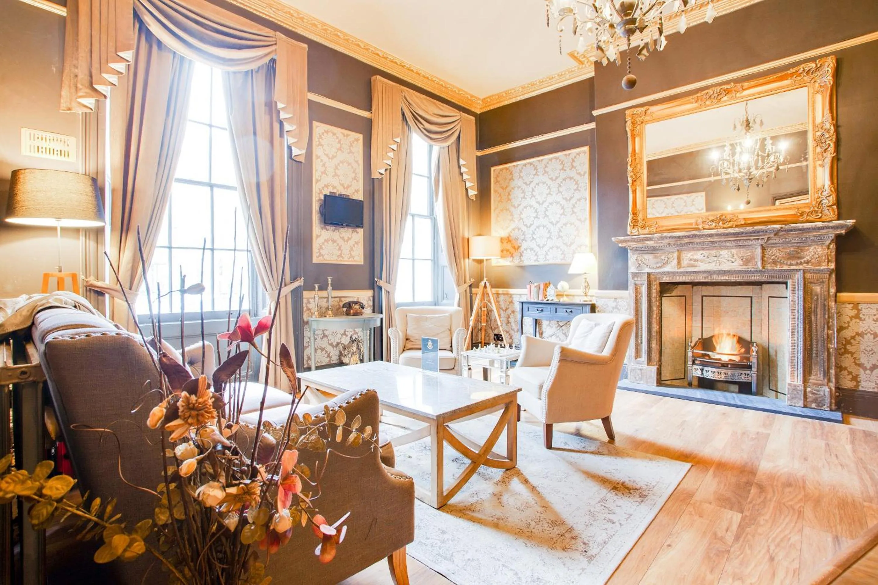 Lobby or reception in Somerset Hotel Baker Street London