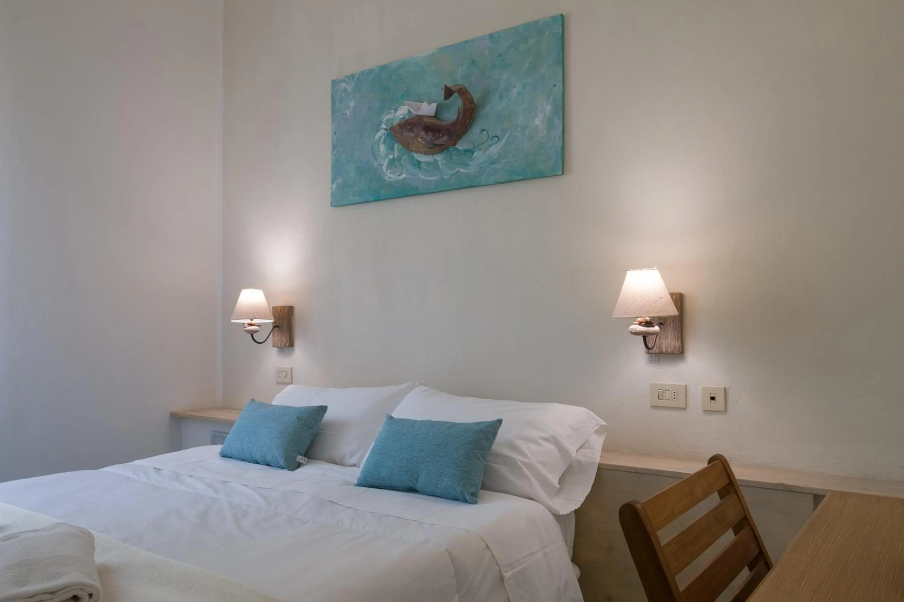 Bed in Hotel Punto Verde