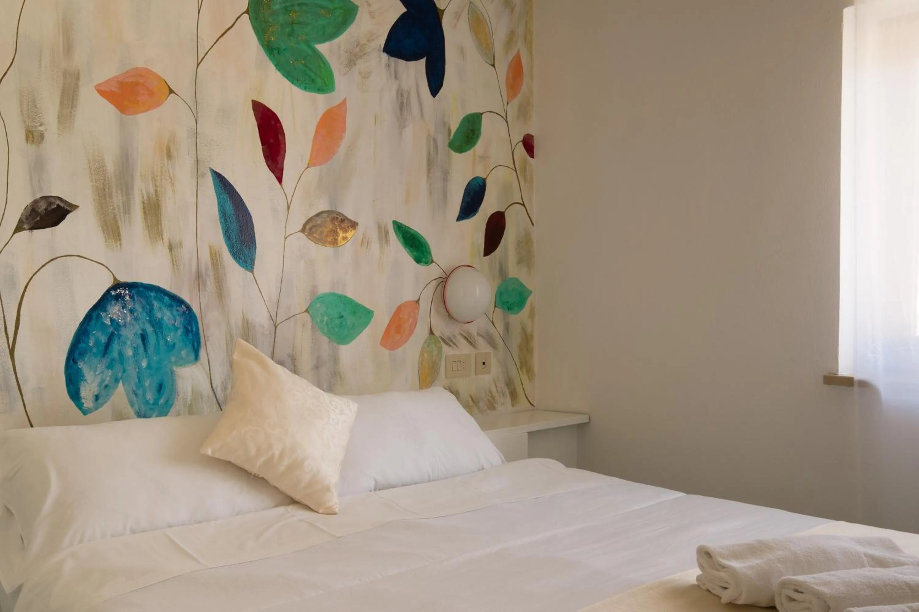 Bed in Hotel Punto Verde