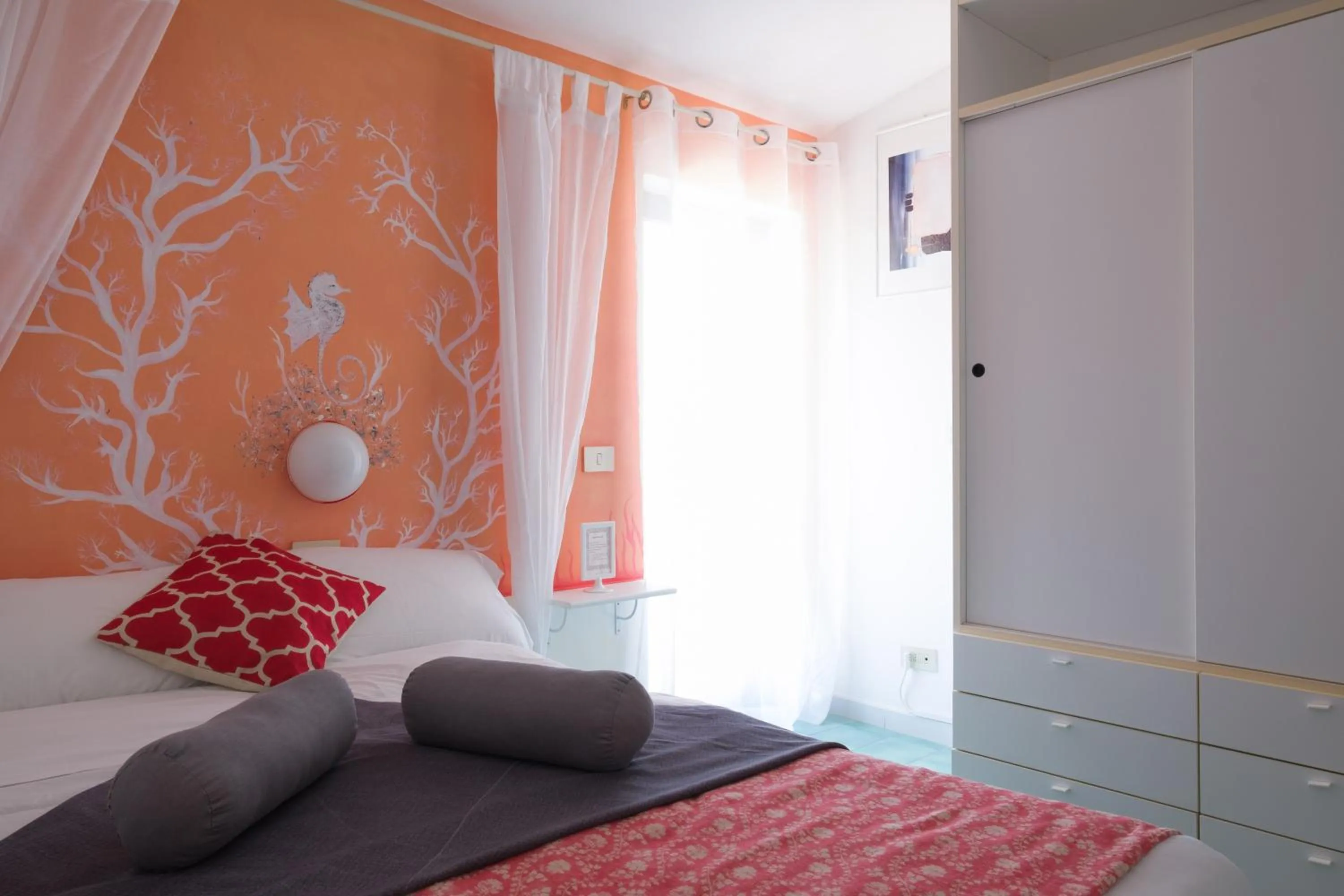 Bed in Hotel Punto Verde