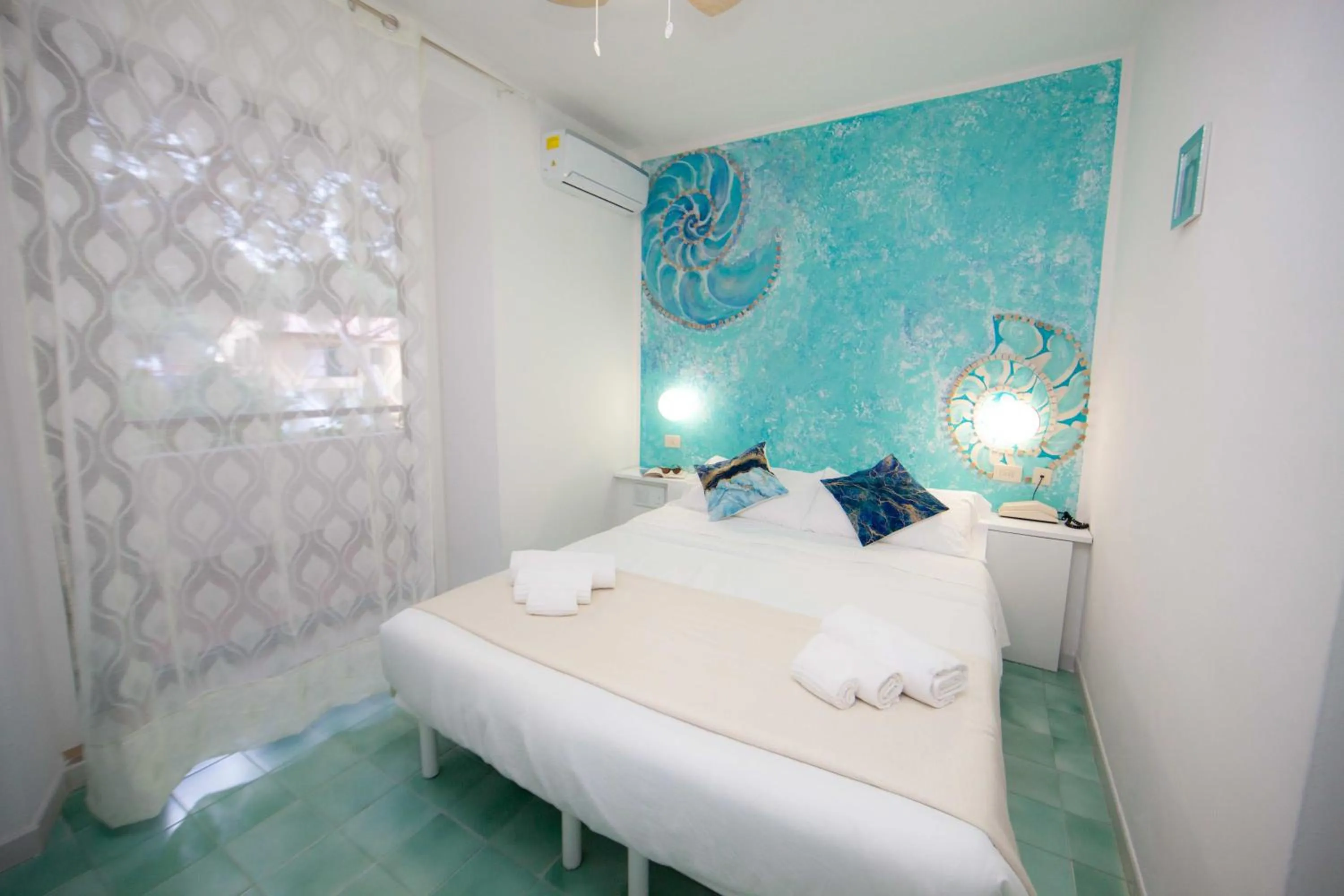 Bed in Hotel Punto Verde