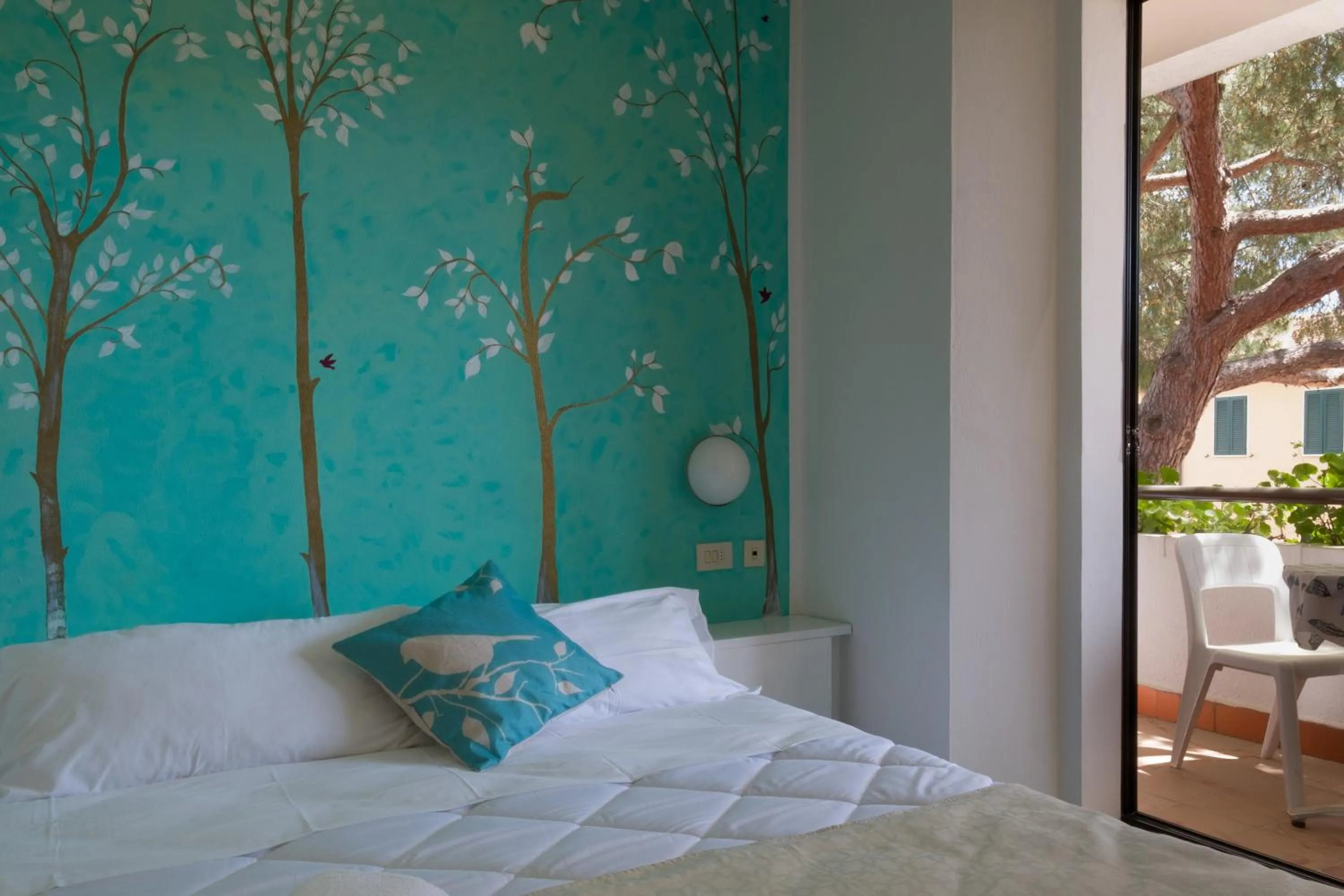 Bed in Hotel Punto Verde