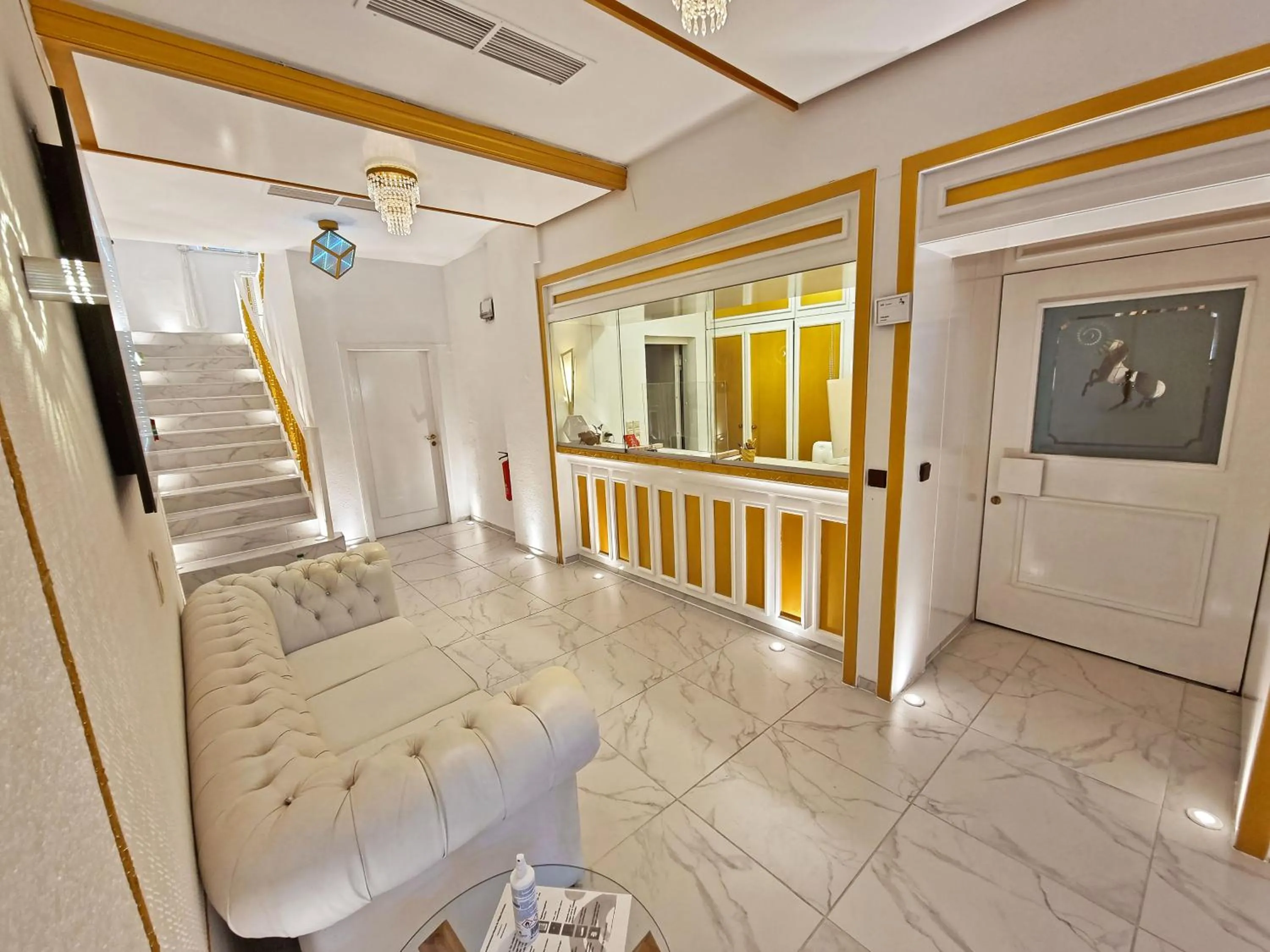 Lobby or reception in Gesundheitshotel Rössle