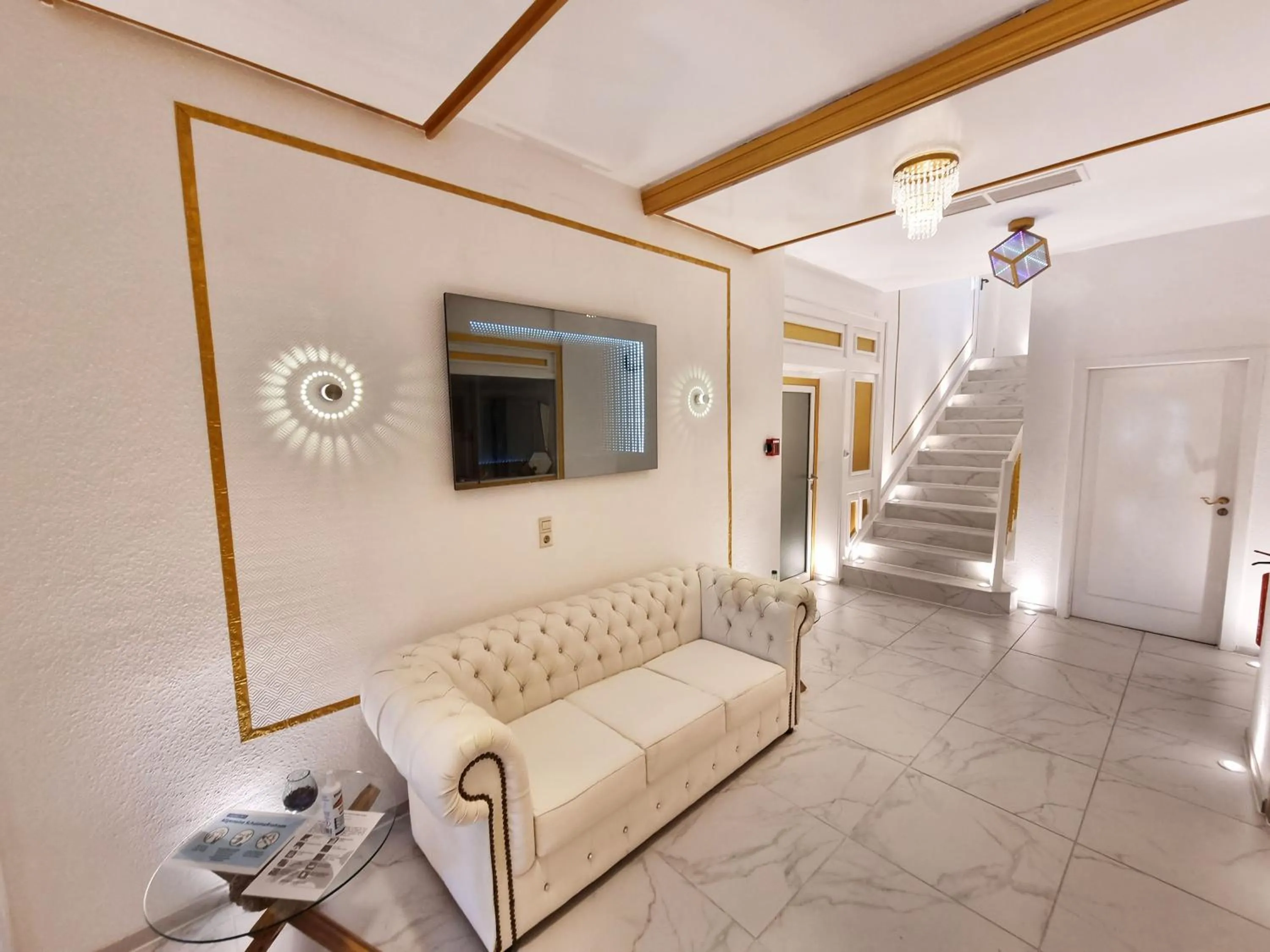 Lobby or reception in Gesundheitshotel Rössle