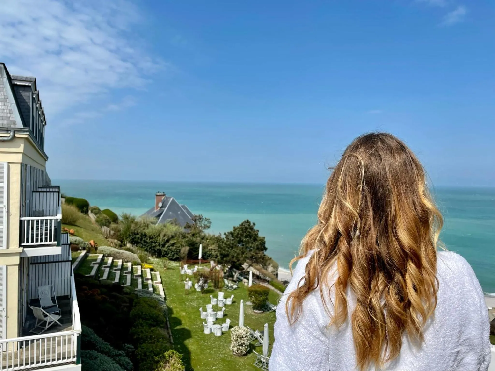 Sea view in Dormy House