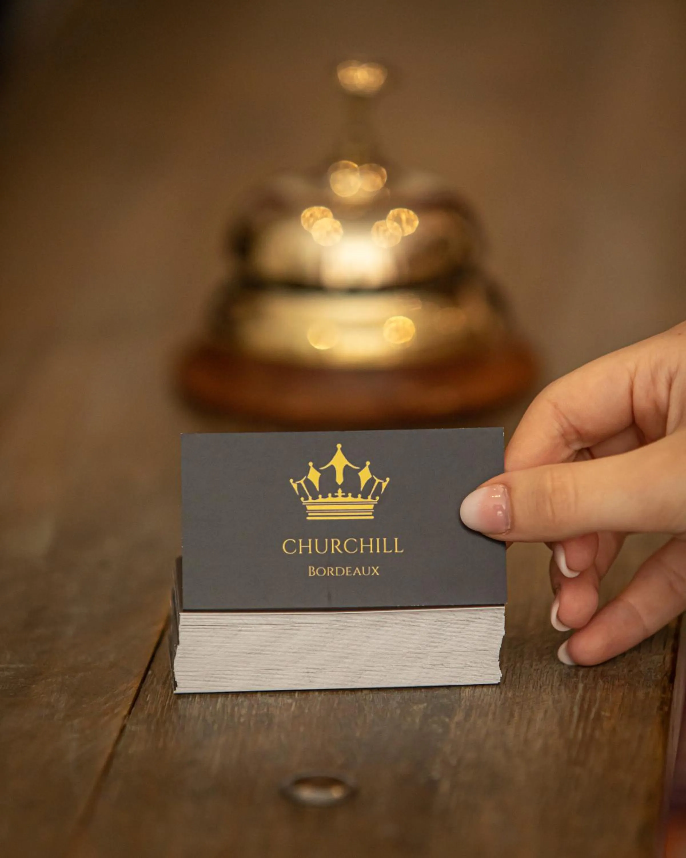 Property logo or sign in Hôtel Churchill Bordeaux Centre