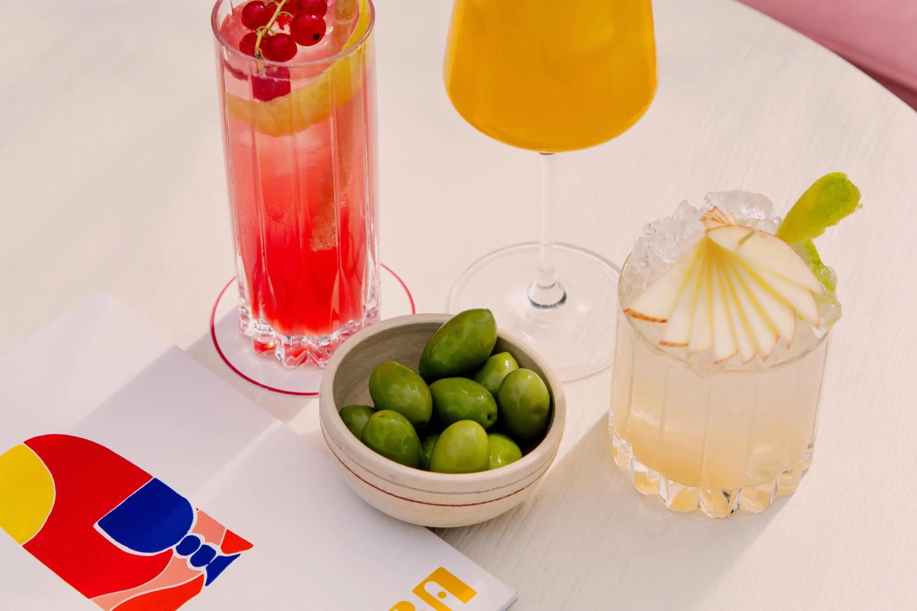 Food and drinks in Cap d'Antibes Beach Hotel