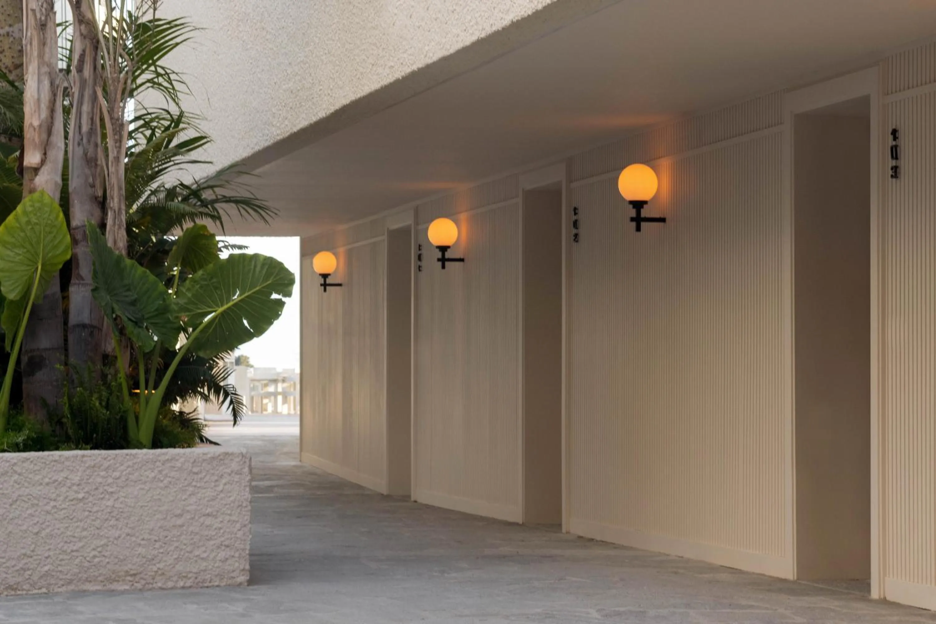 Property building in Cap d'Antibes Beach Hotel