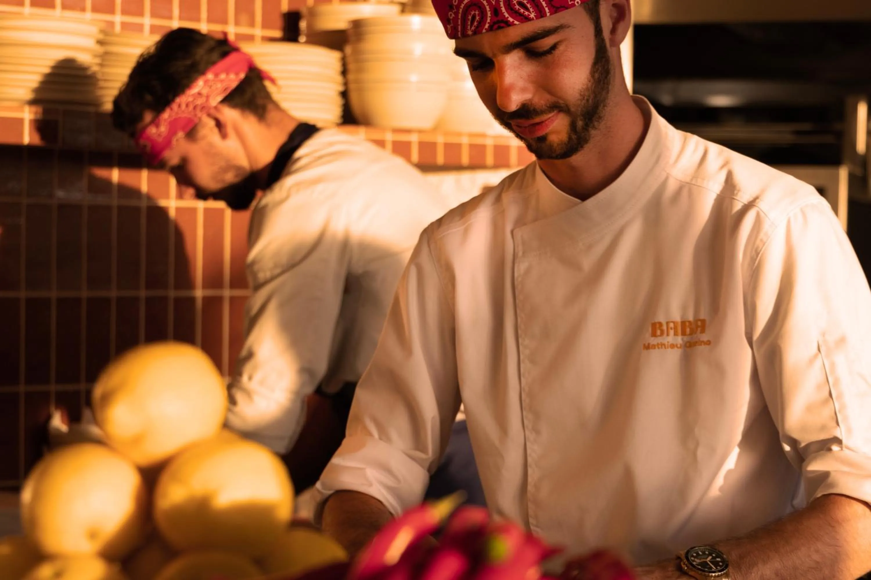Staff in Cap d'Antibes Beach Hotel