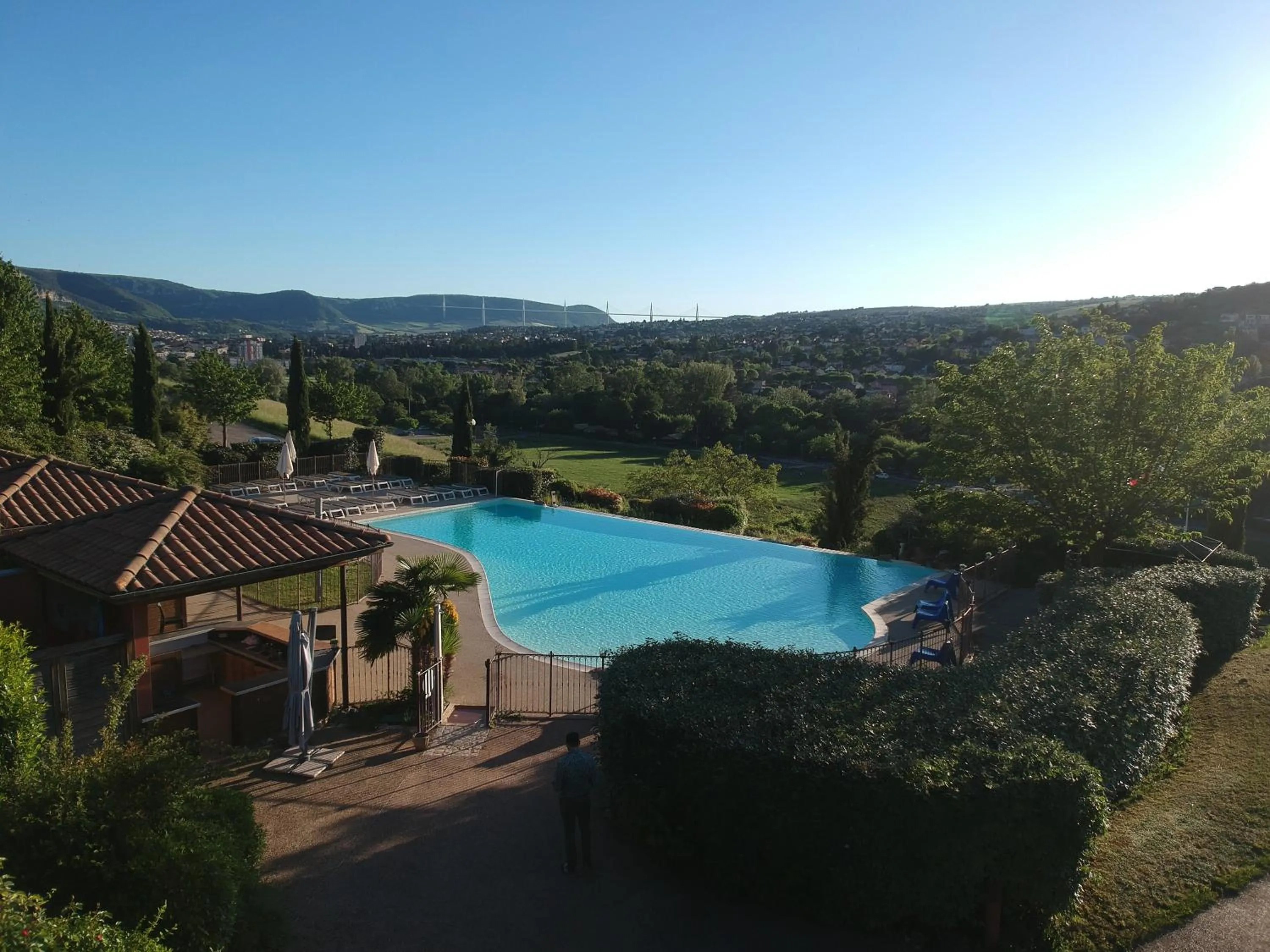 Bird's eye view in Domaine Saint Estève