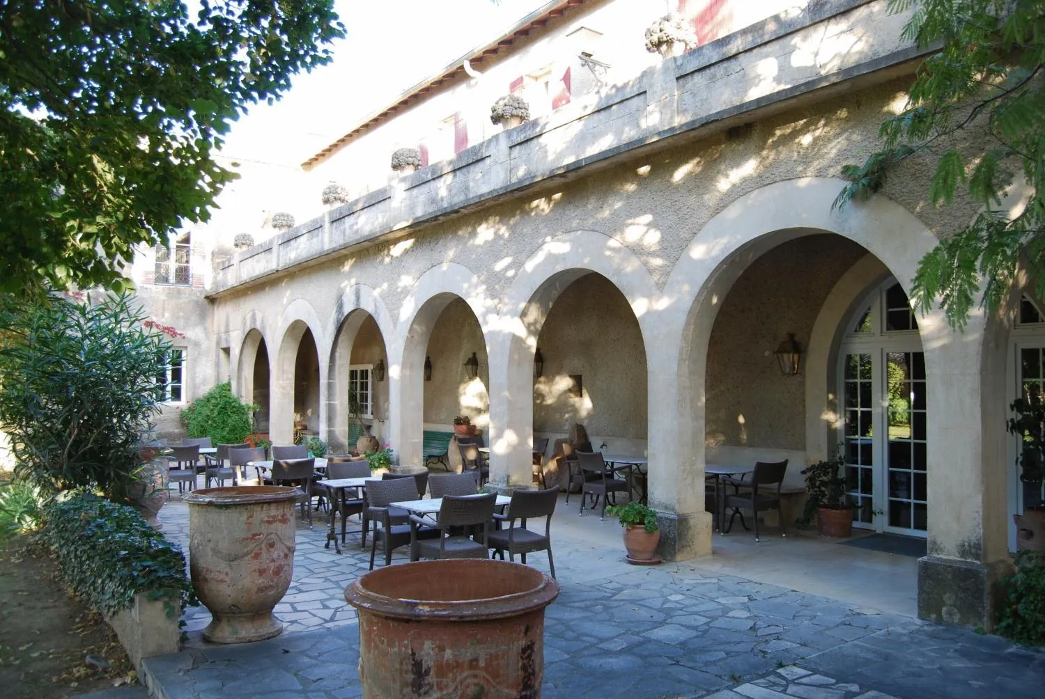 Patio in Domaine du Grand Malherbes