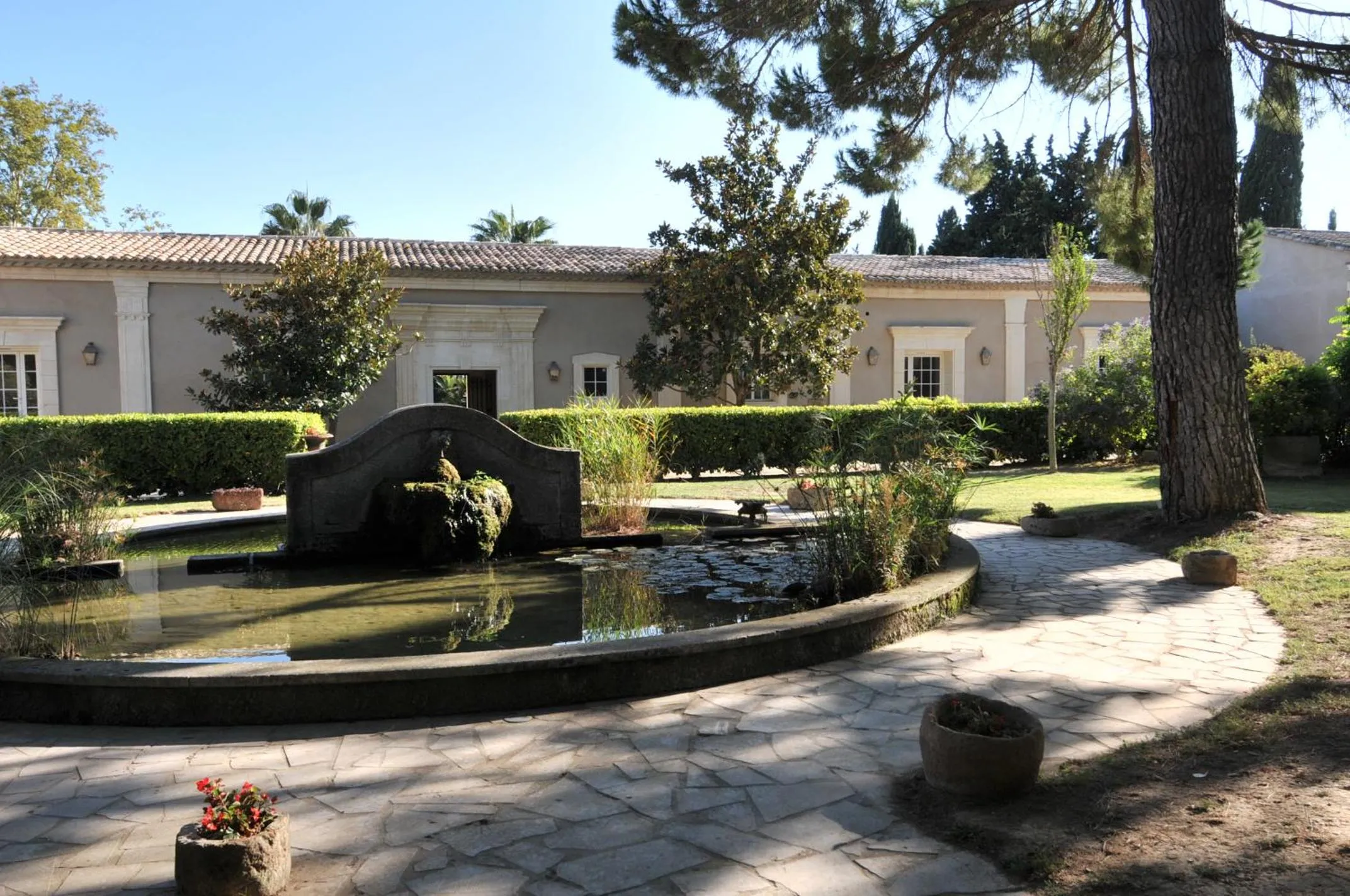 Garden in Domaine du Grand Malherbes