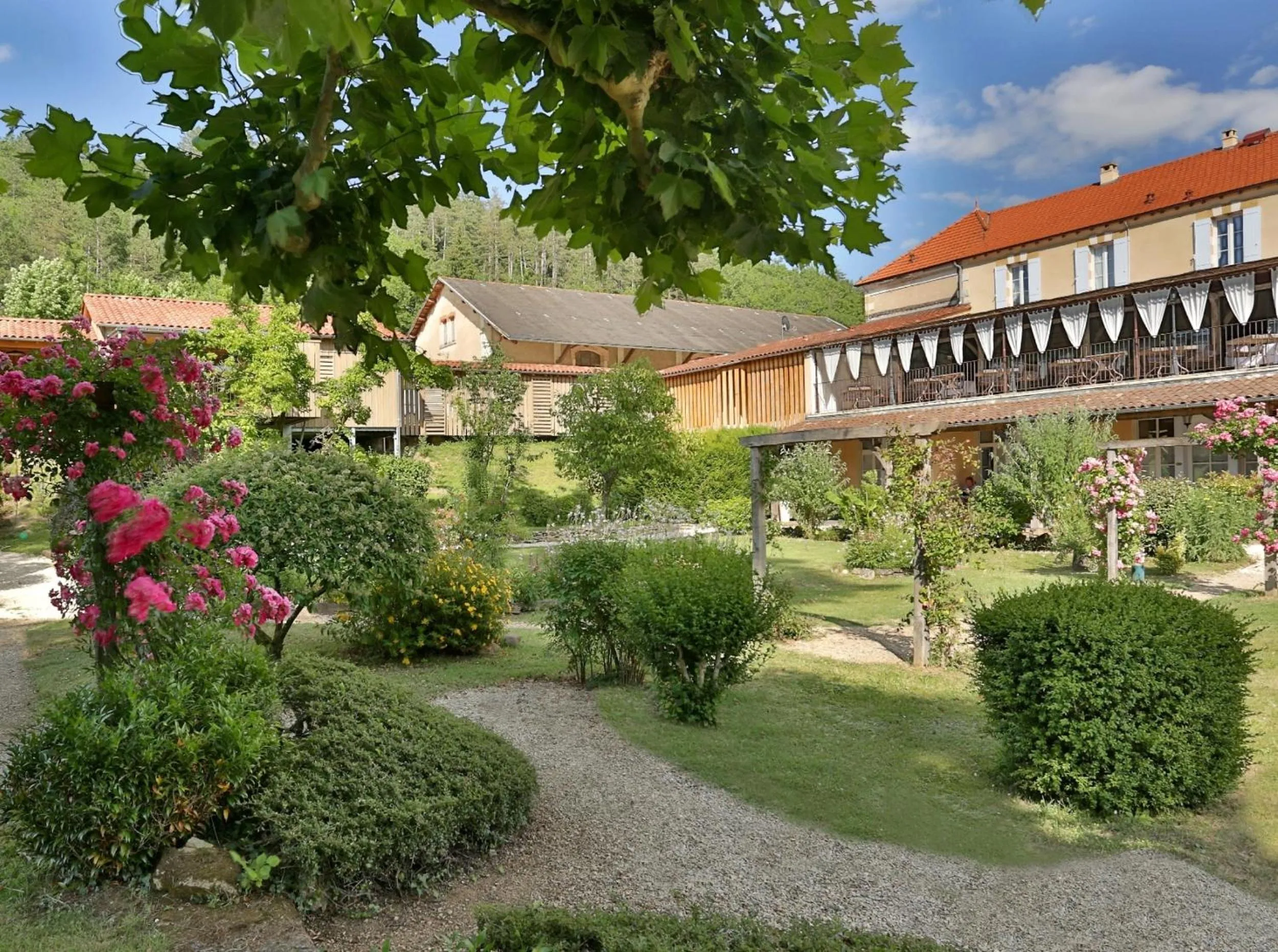 Property building in Les Glycines - Hôtel & Spa - Teritoria