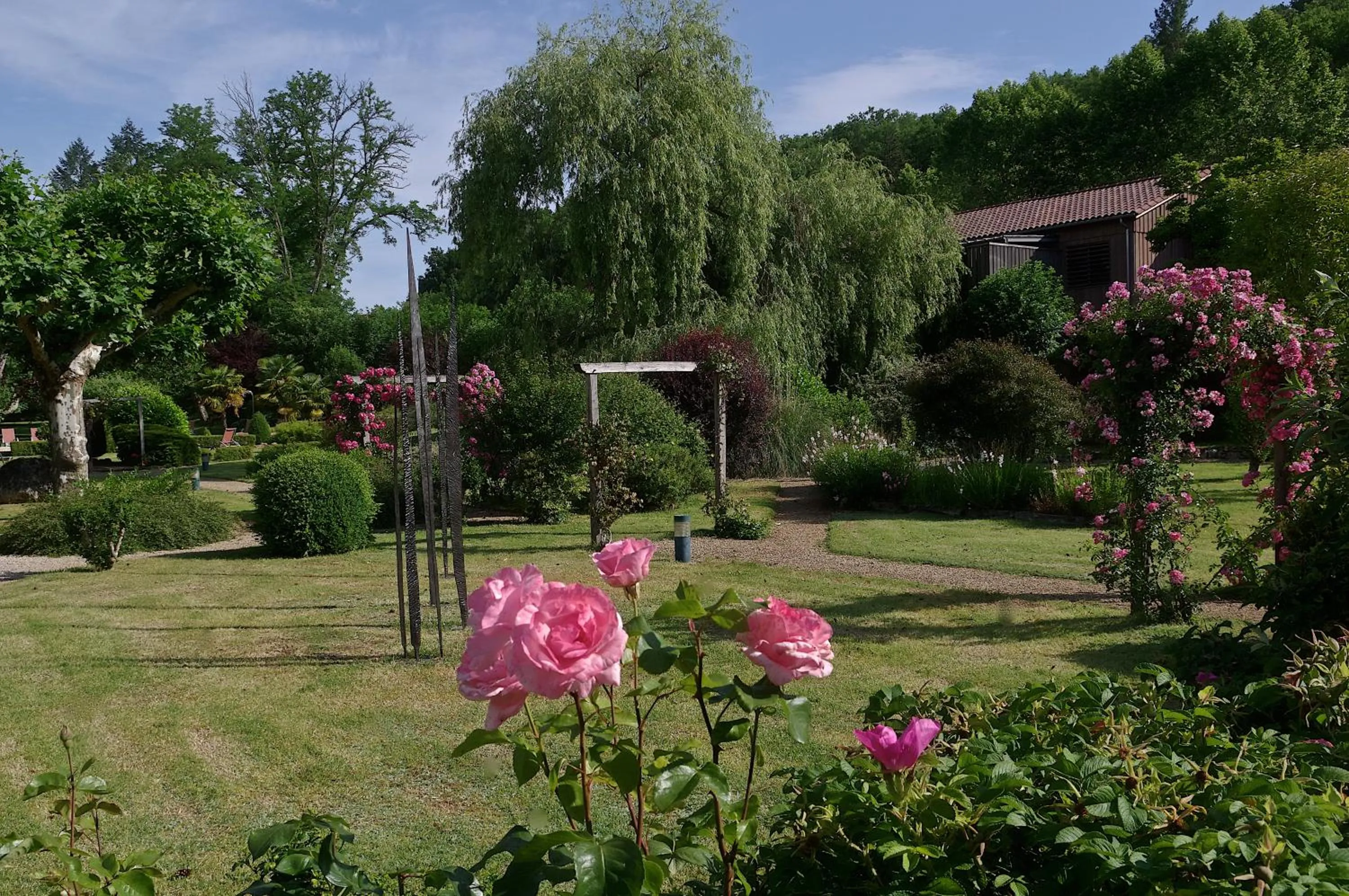 Garden in Les Glycines - Hôtel & Spa - Teritoria
