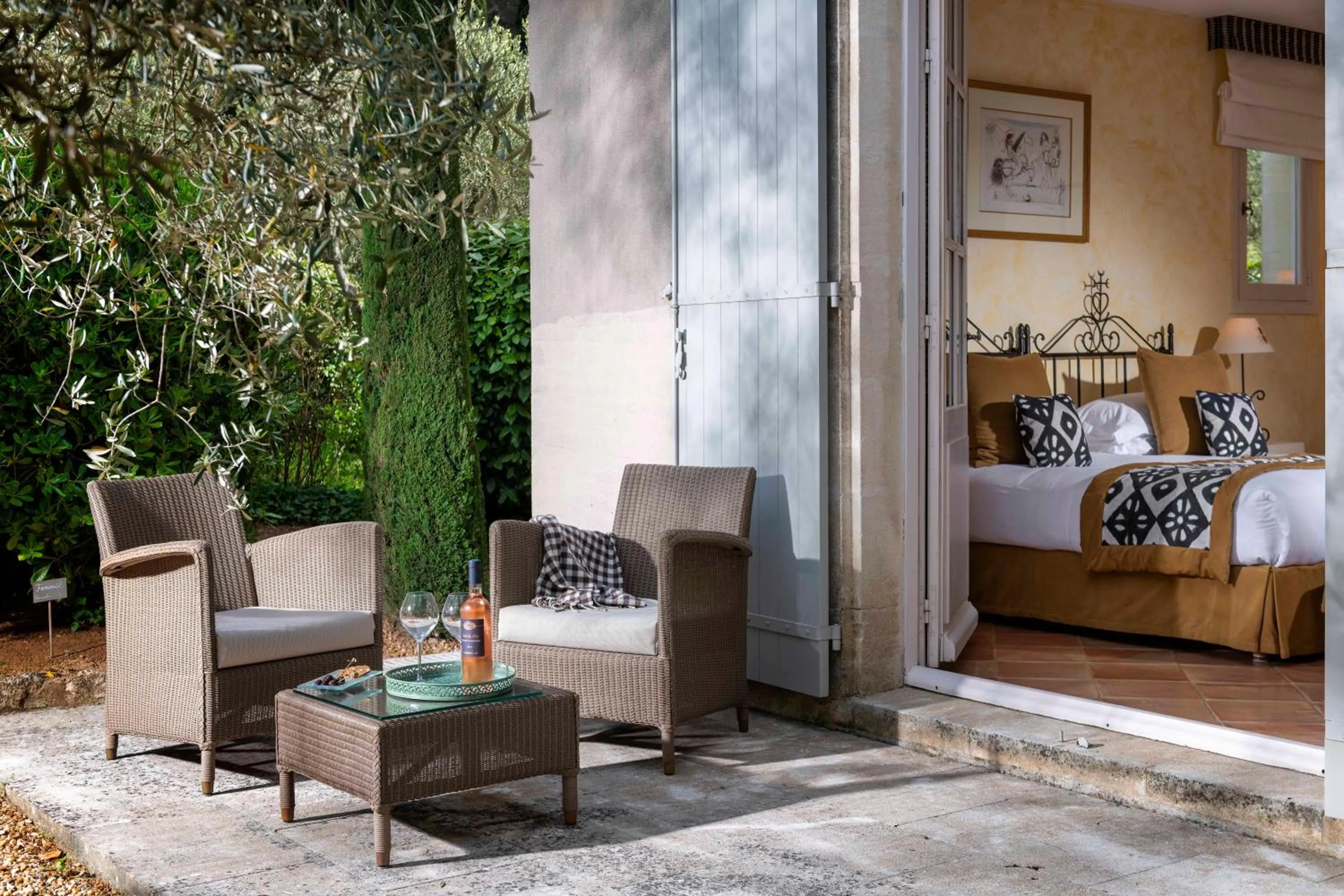 Patio in Mas de l'Oulivié