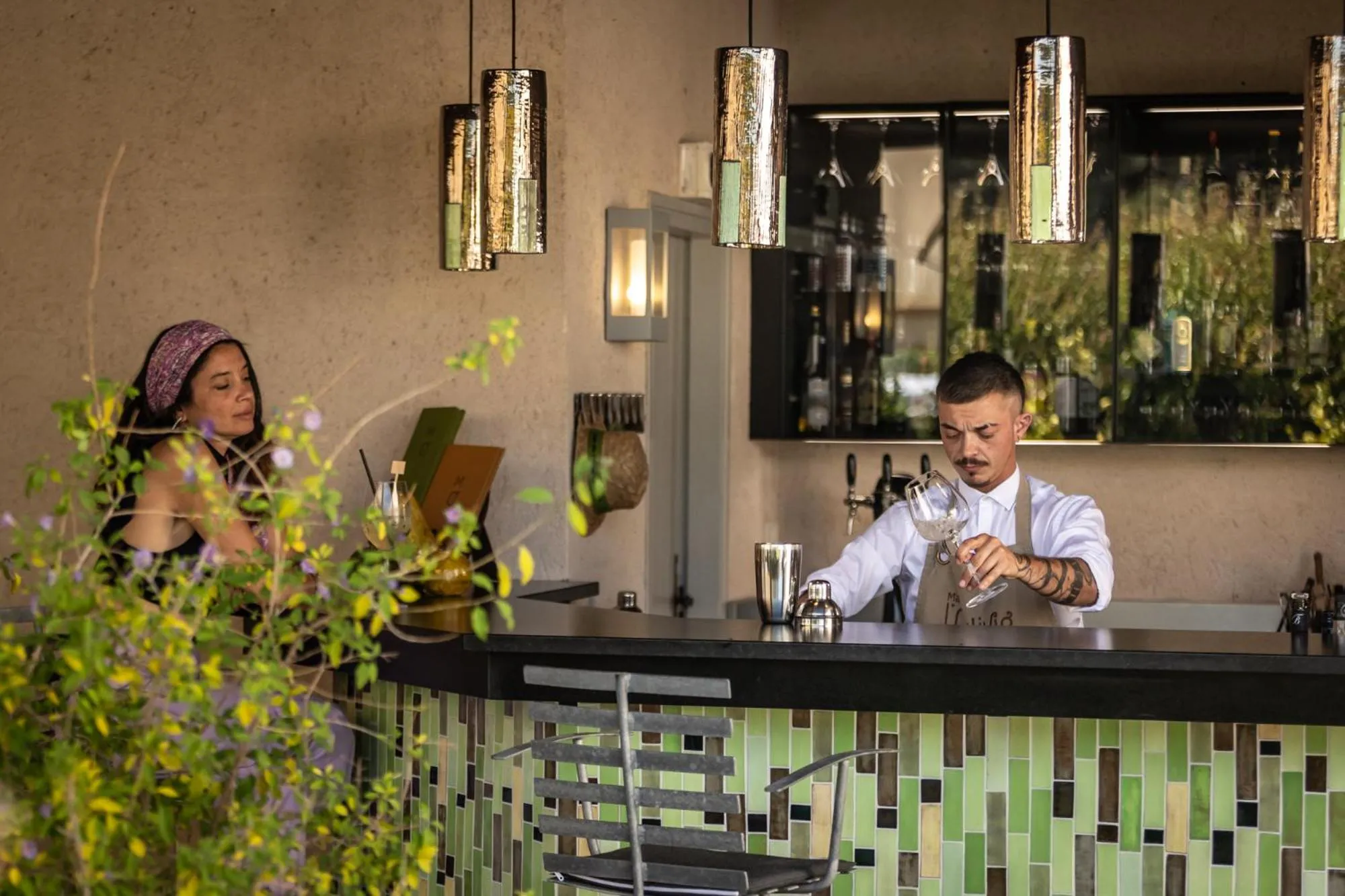 Lounge or bar in Mas de l'Oulivié