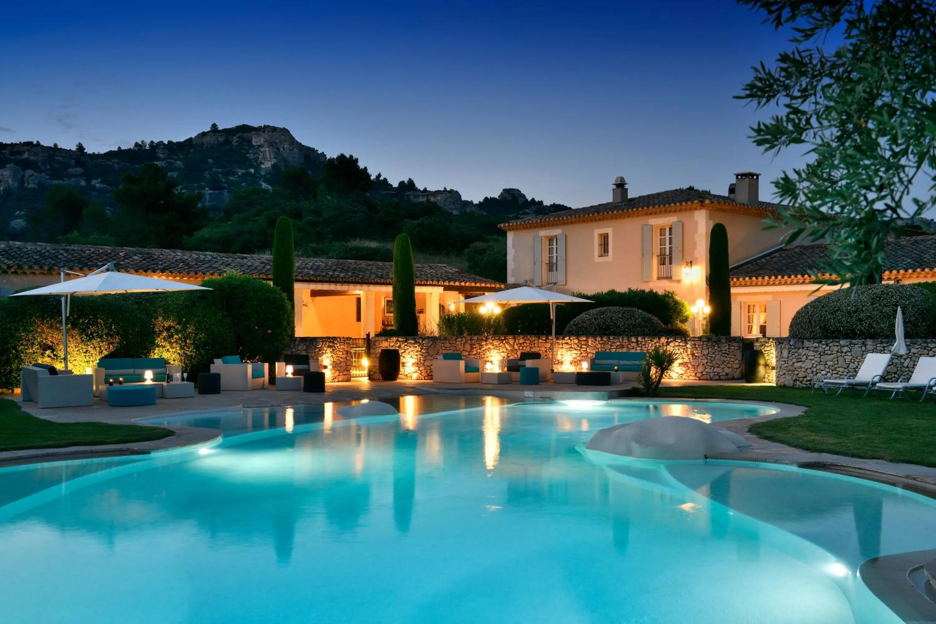 Swimming pool in Mas de l'Oulivié