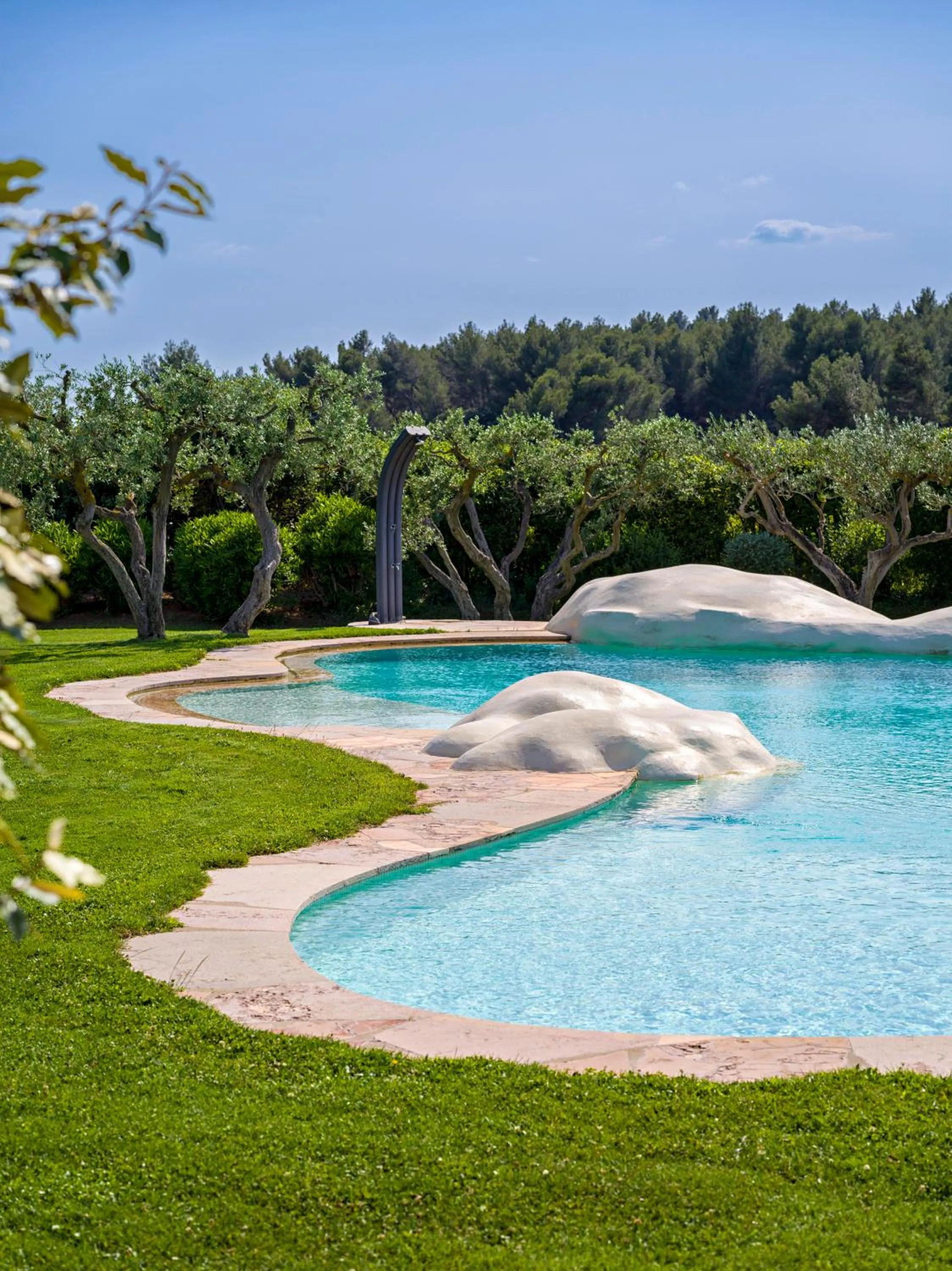 Swimming pool in Mas de l'Oulivié