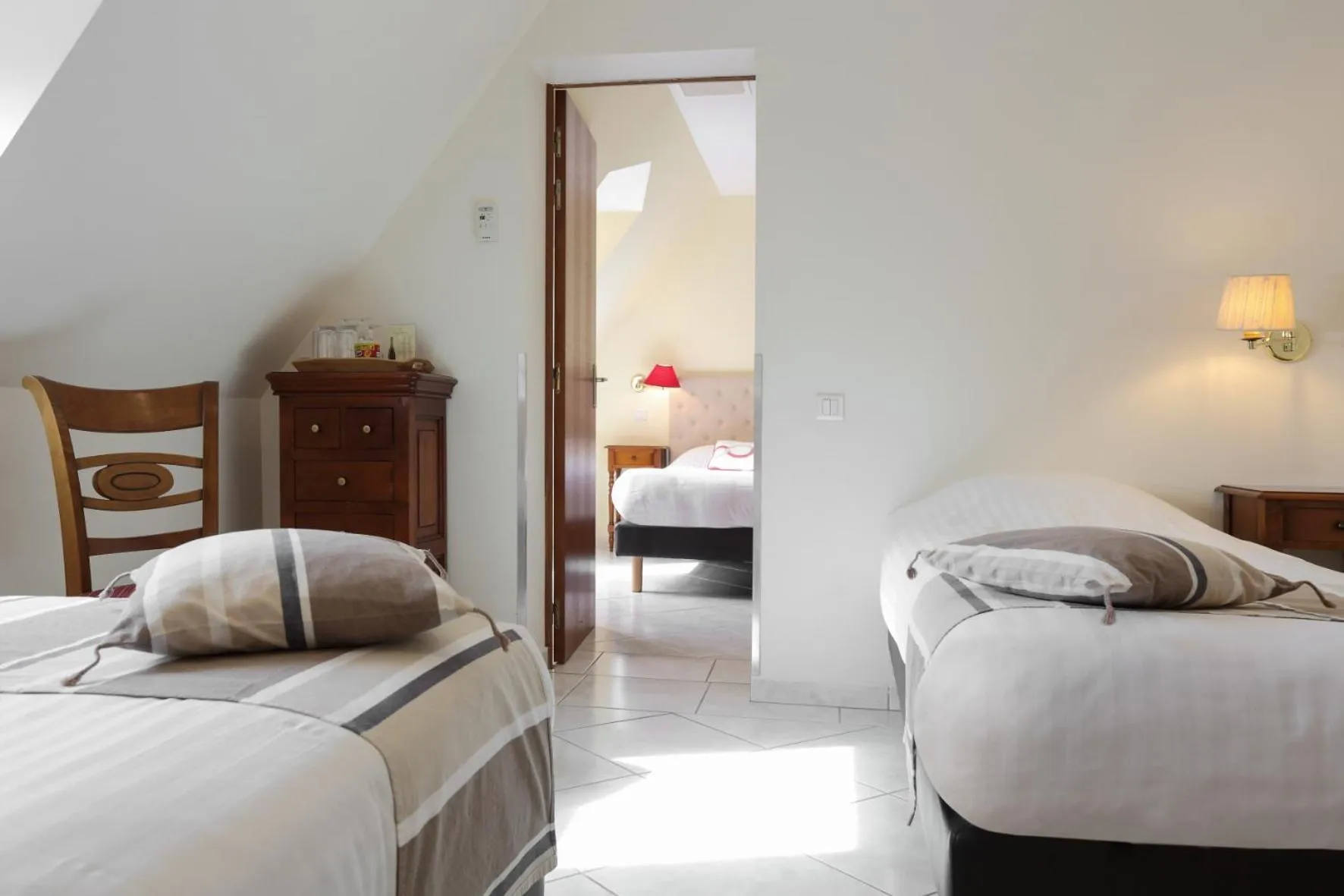 Photo of the whole room, Bed in Hotel Restaurant Laborderie