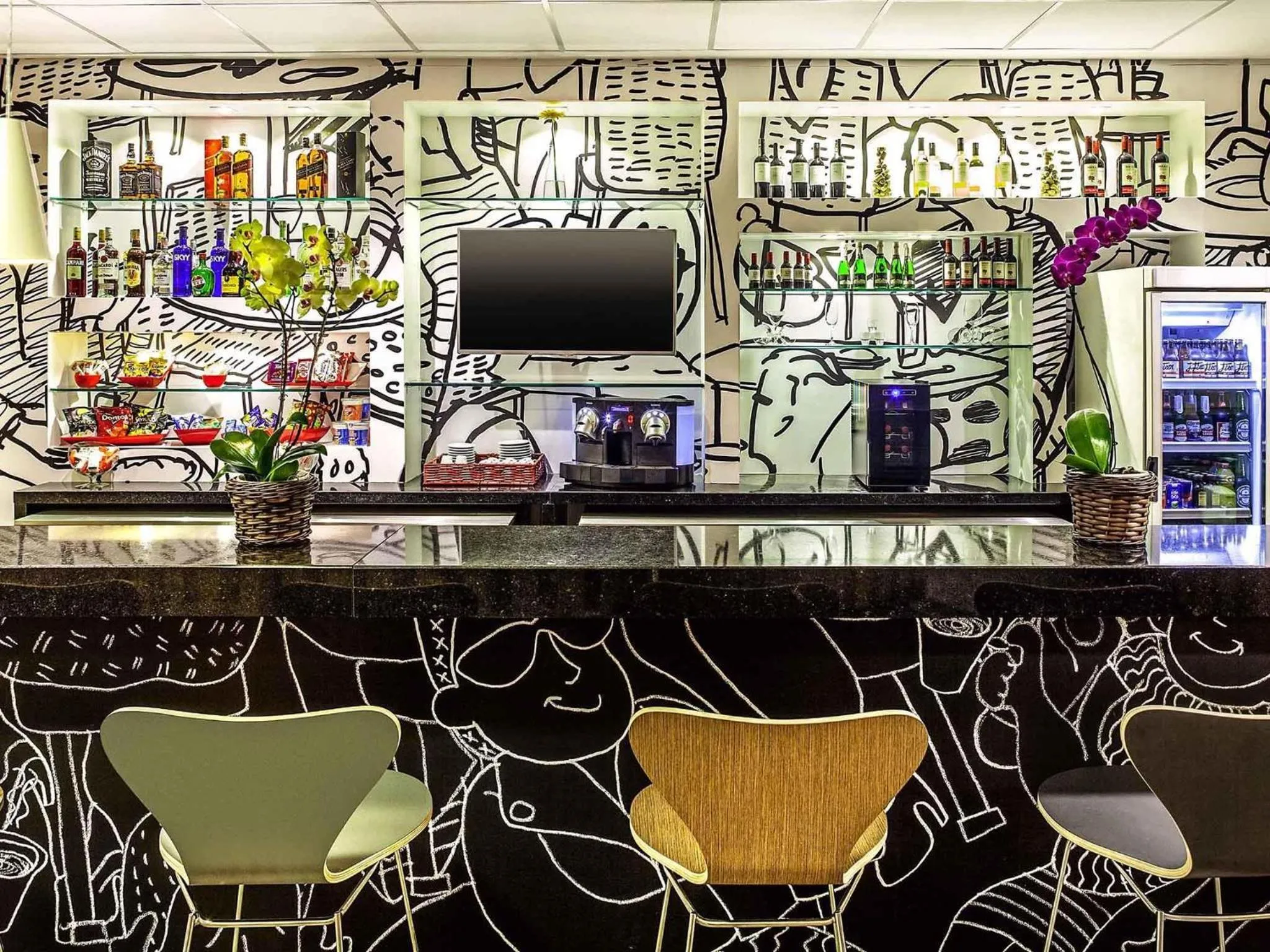 Lounge or bar in ibis Copacabana Posto 5